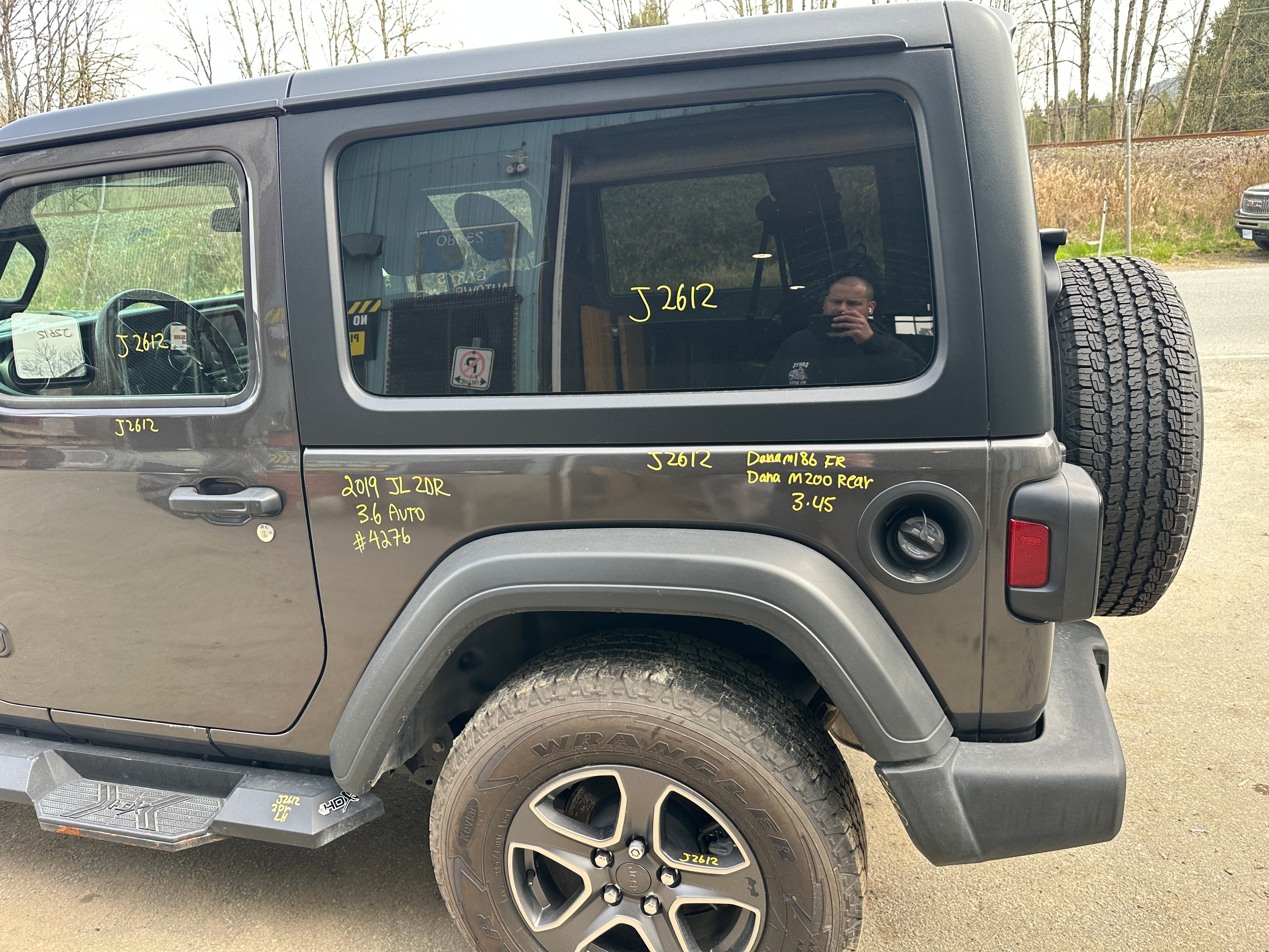 2019 Jeep Wrangler JL Sport 3.6 – J2612
