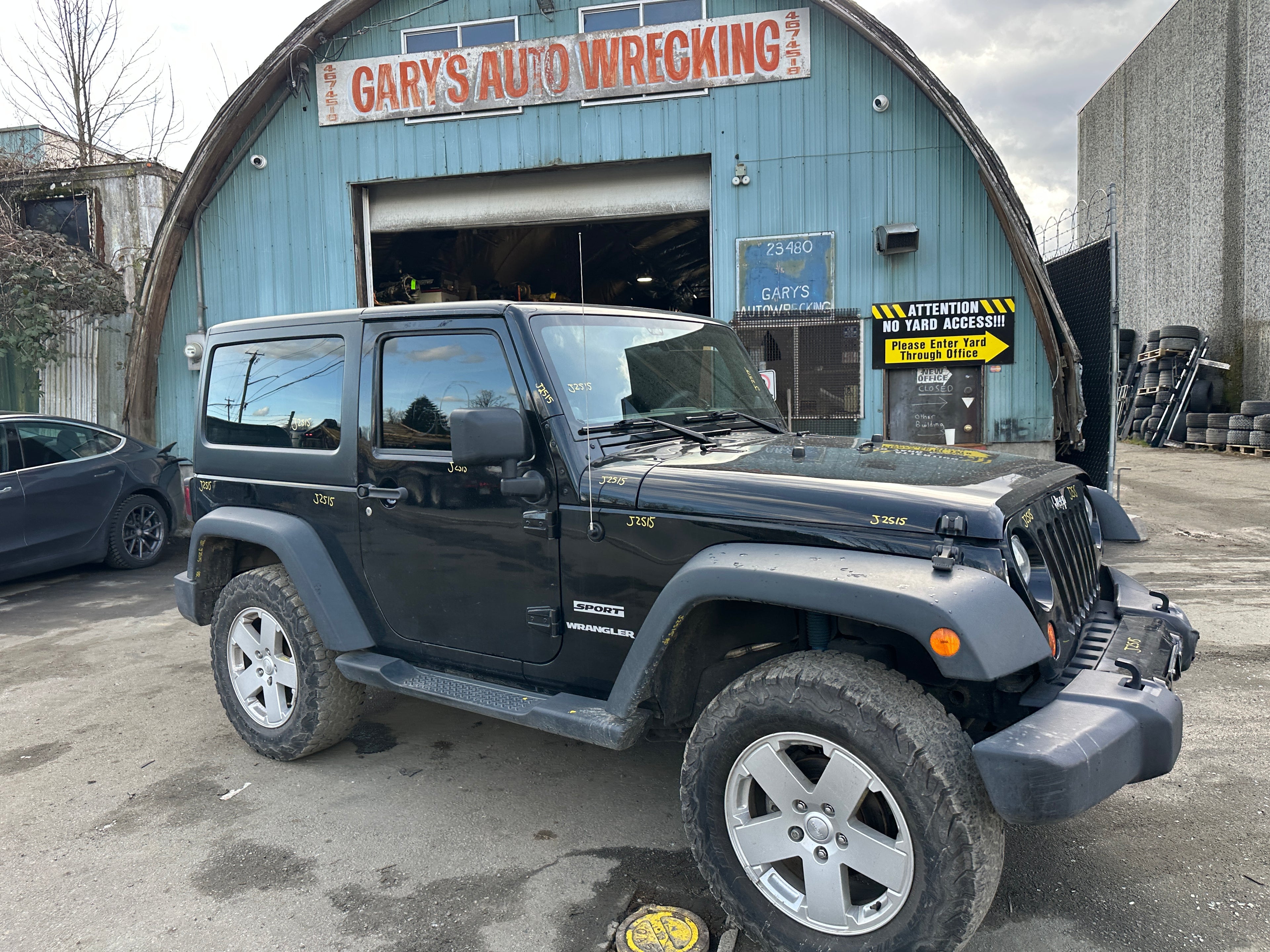 2012 Jeep Wrangler JK 2dr 3.6 – J2515