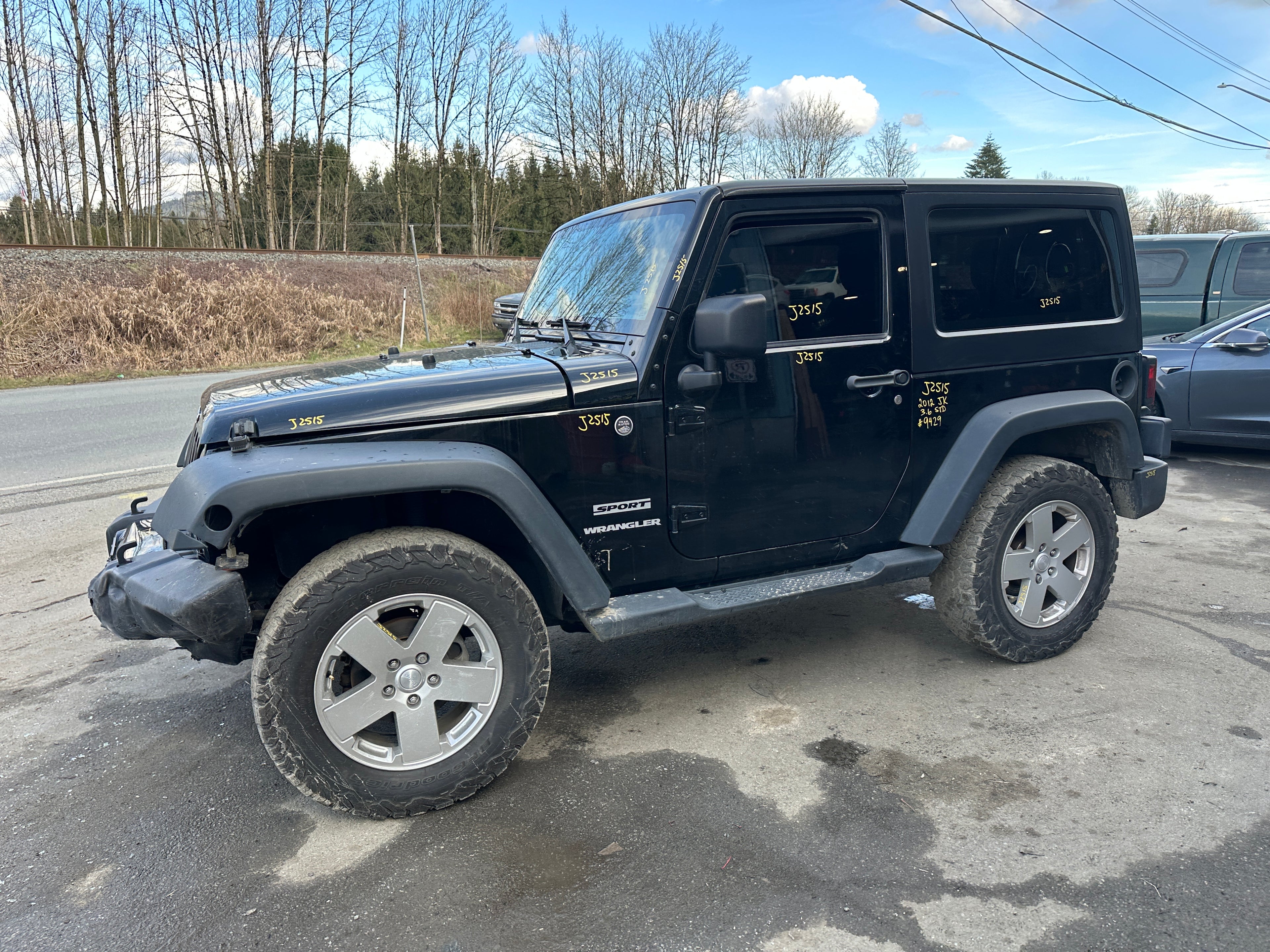 2012 Jeep Wrangler JK 2dr 3.6 – J2515