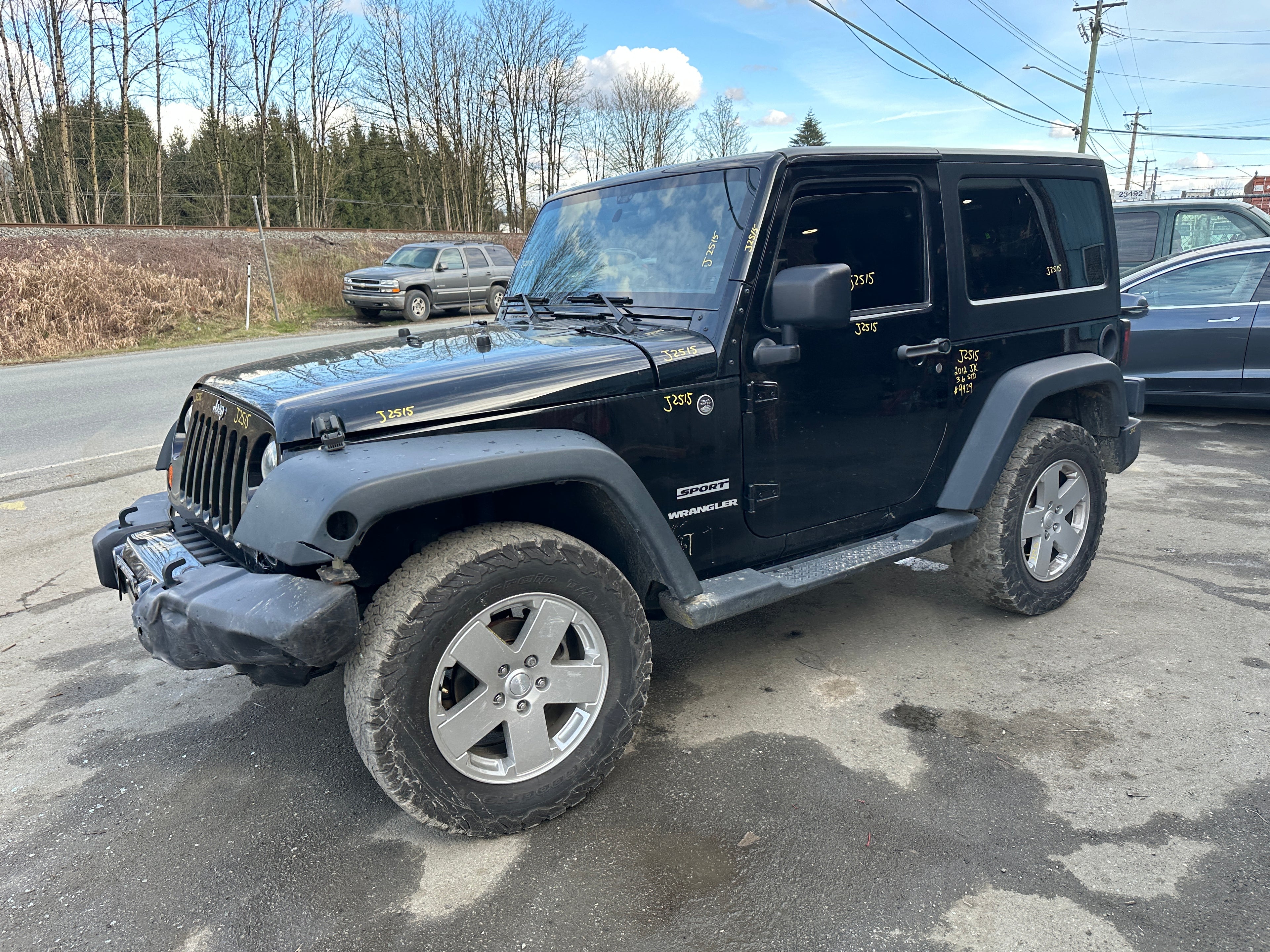 2012 Jeep Wrangler JK 2dr 3.6 – J2515
