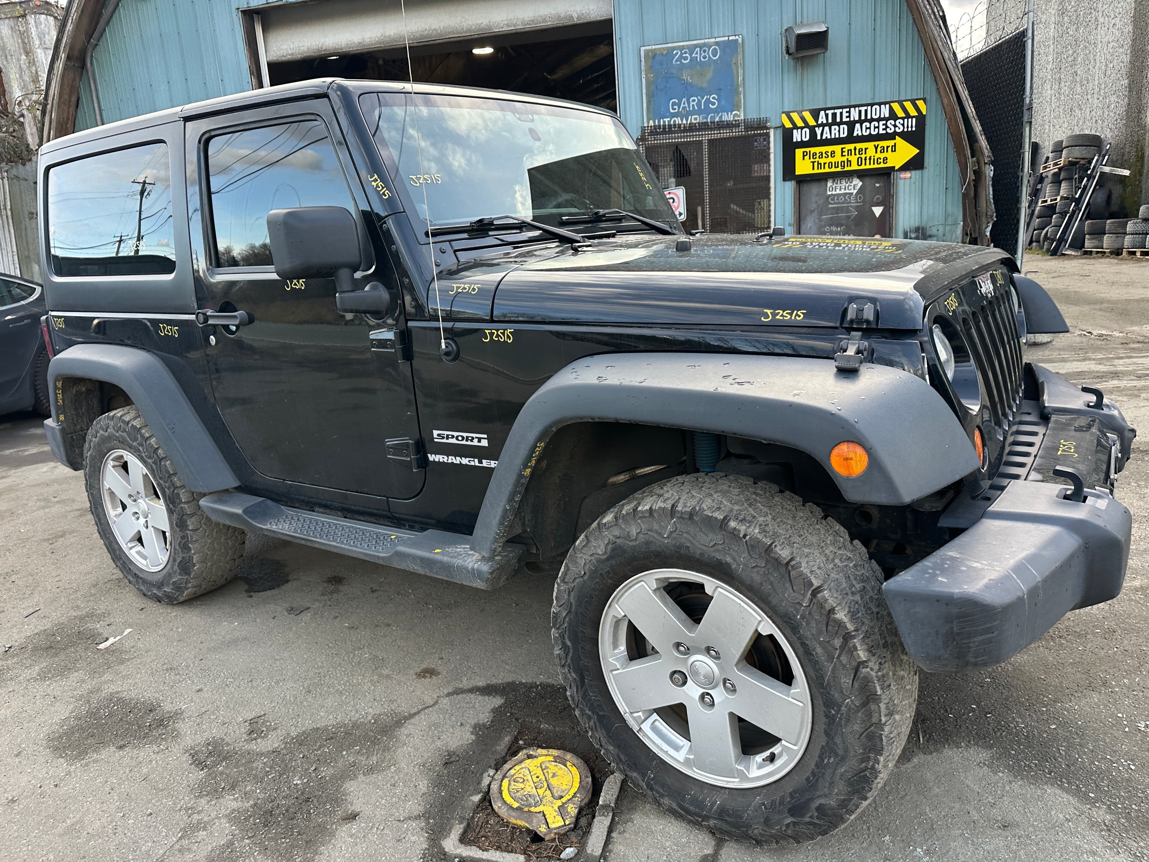 2012 Jeep Wrangler JK 2dr 3.6 – J2515