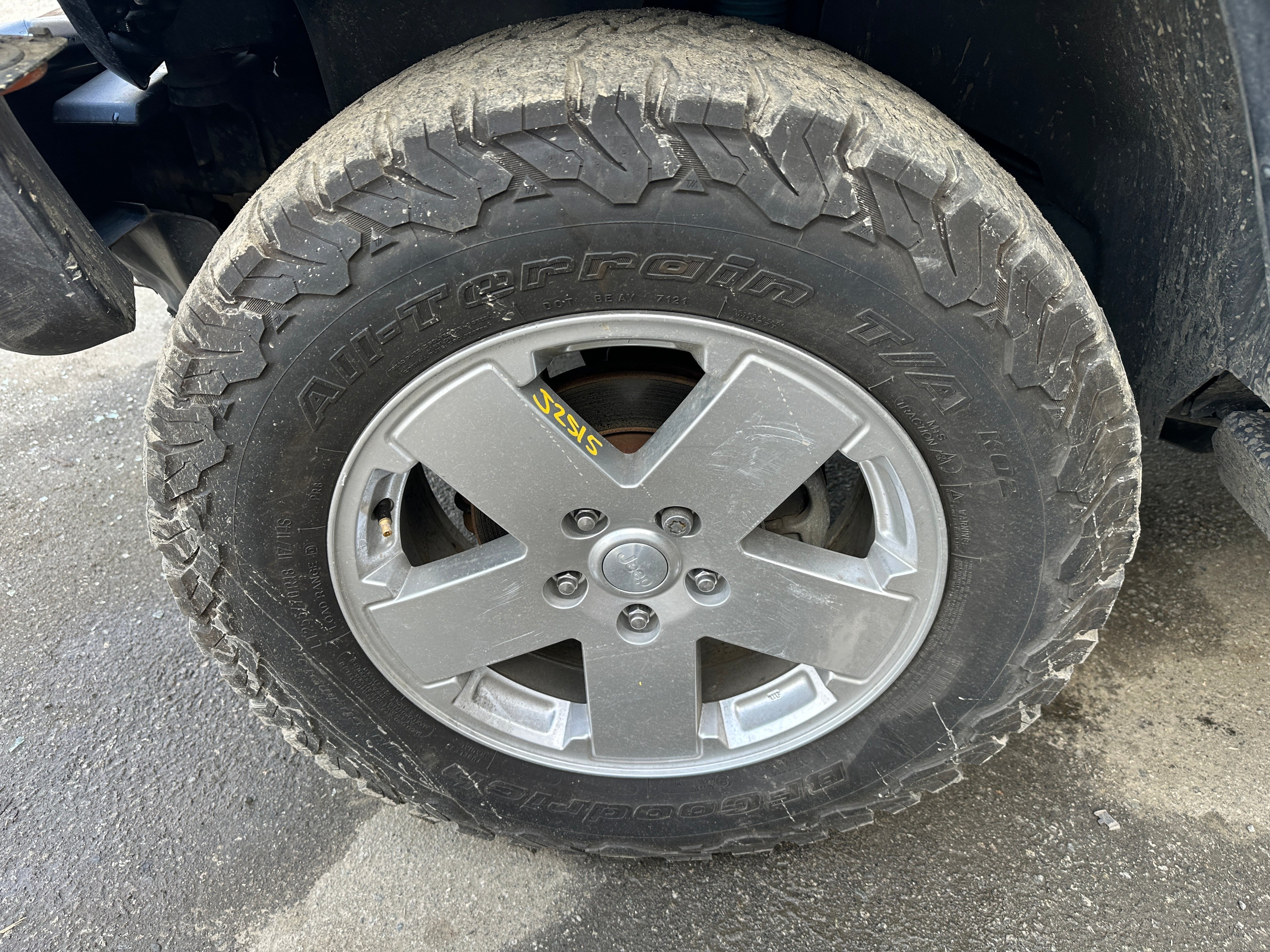 2012 Jeep Wrangler JK 2dr 3.6 – J2515