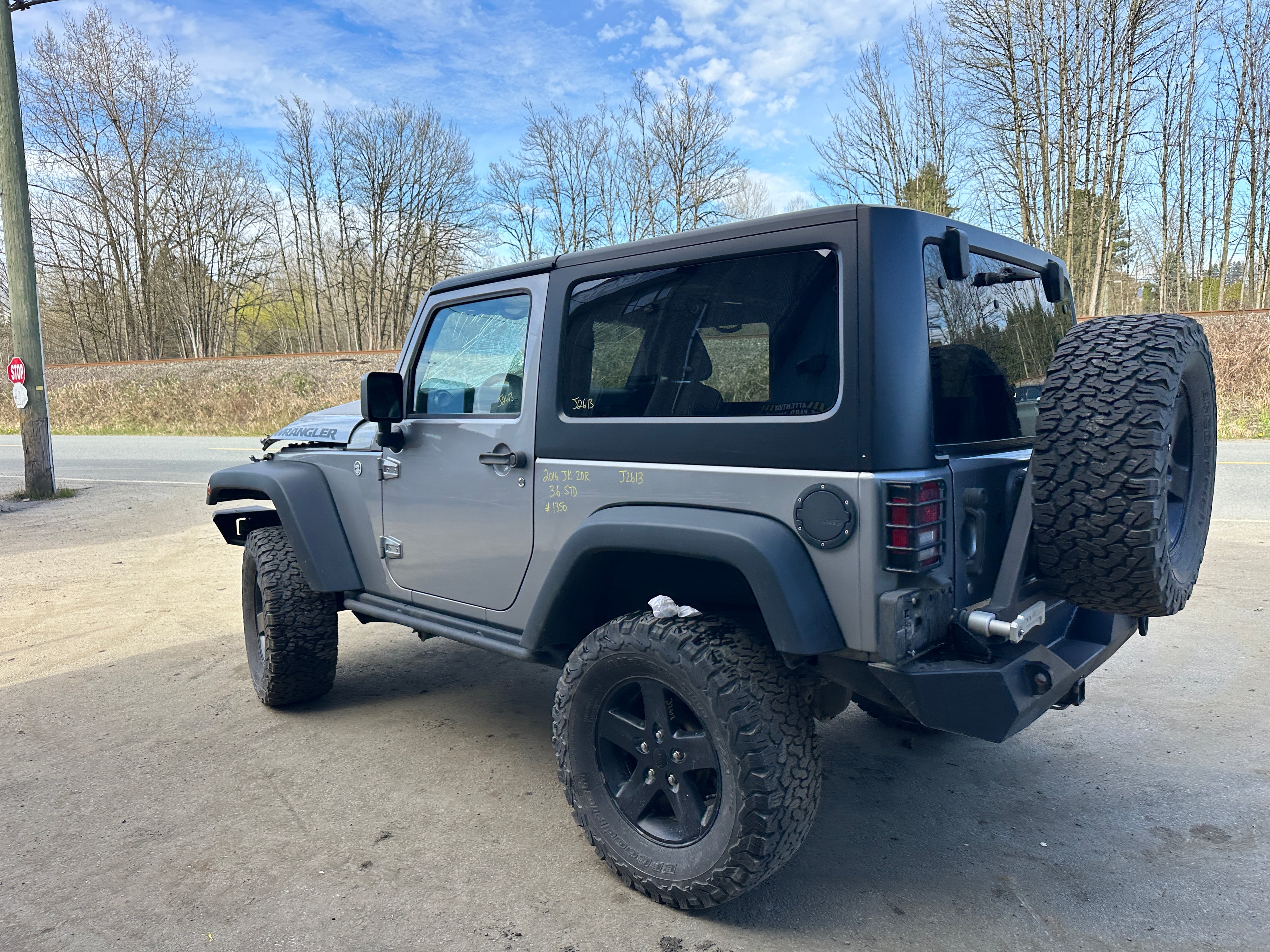 2016 Jeep Wrangler JK Sport 3.6 – J2613