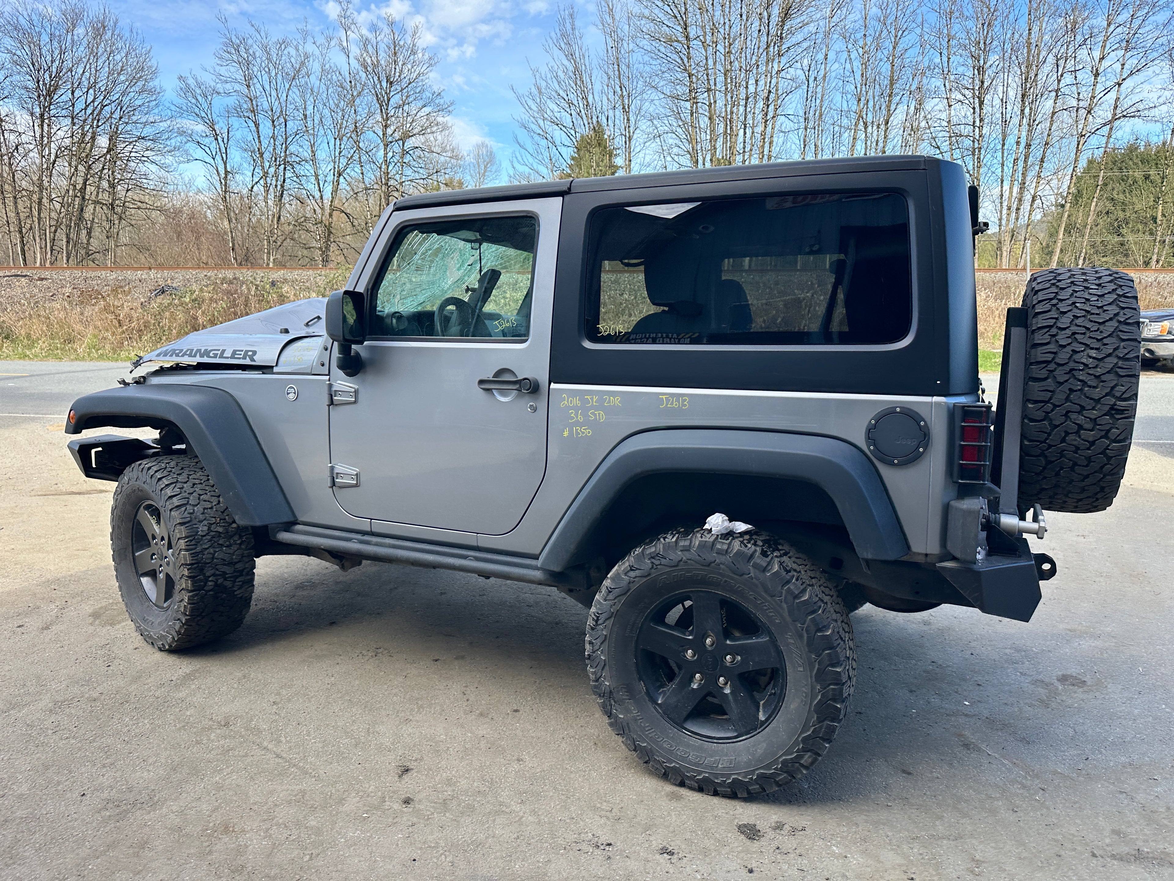 2016 Jeep Wrangler JK Sport 3.6 – J2613