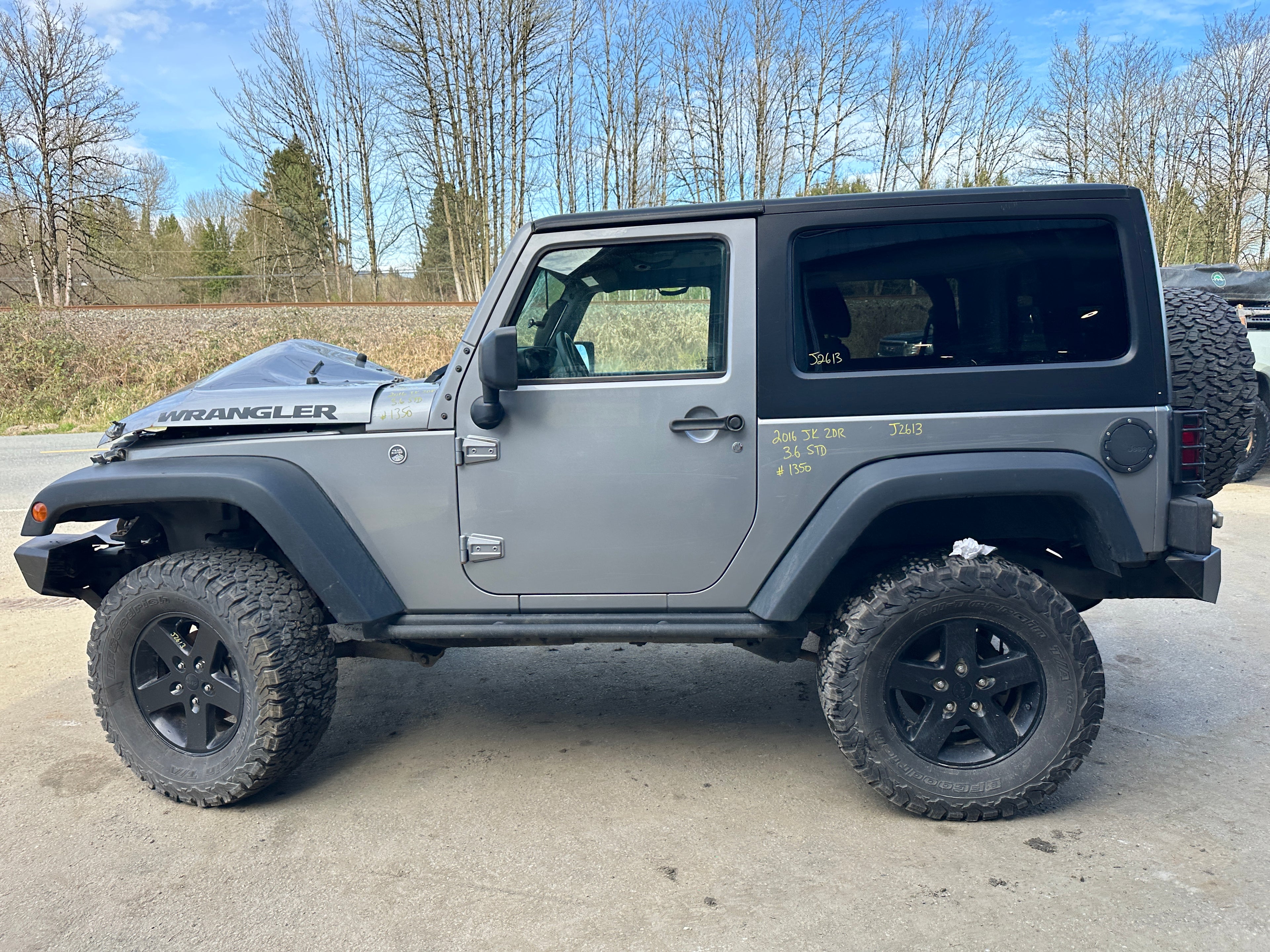 2016 Jeep Wrangler JK Sport 3.6 – J2613
