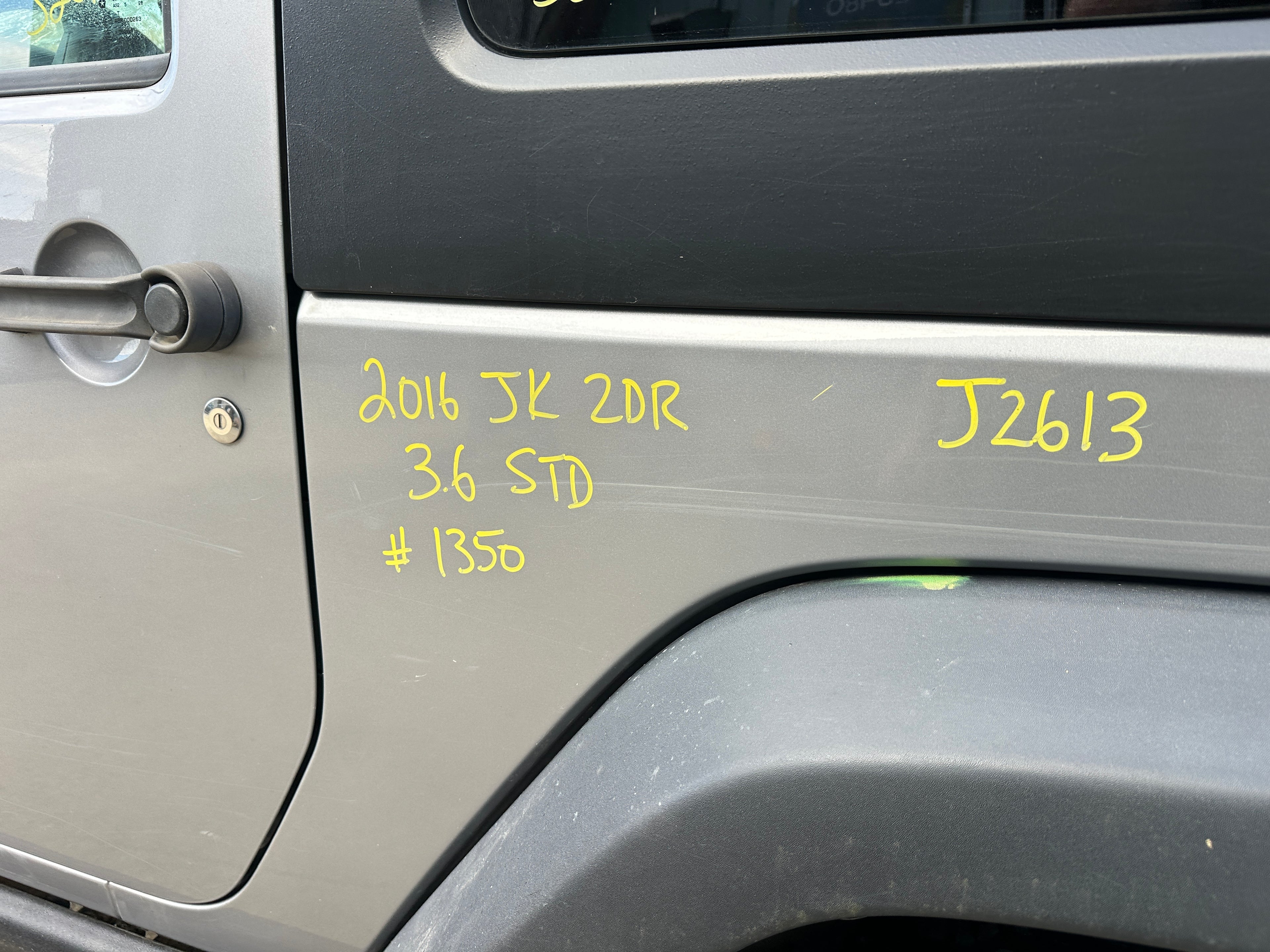 2016 Jeep Wrangler JK Sport 3.6 – J2613