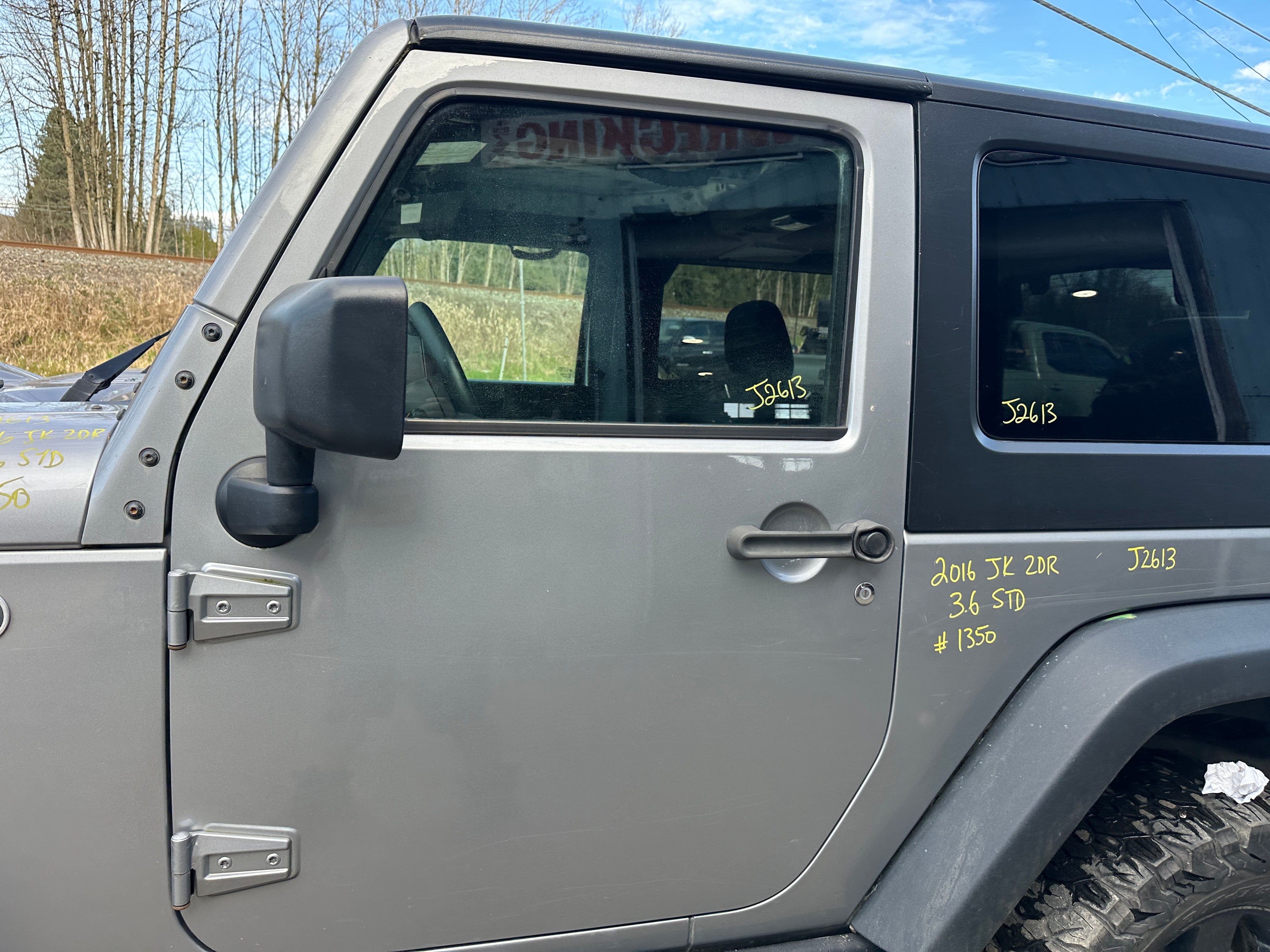 2016 Jeep Wrangler JK Sport 3.6 – J2613