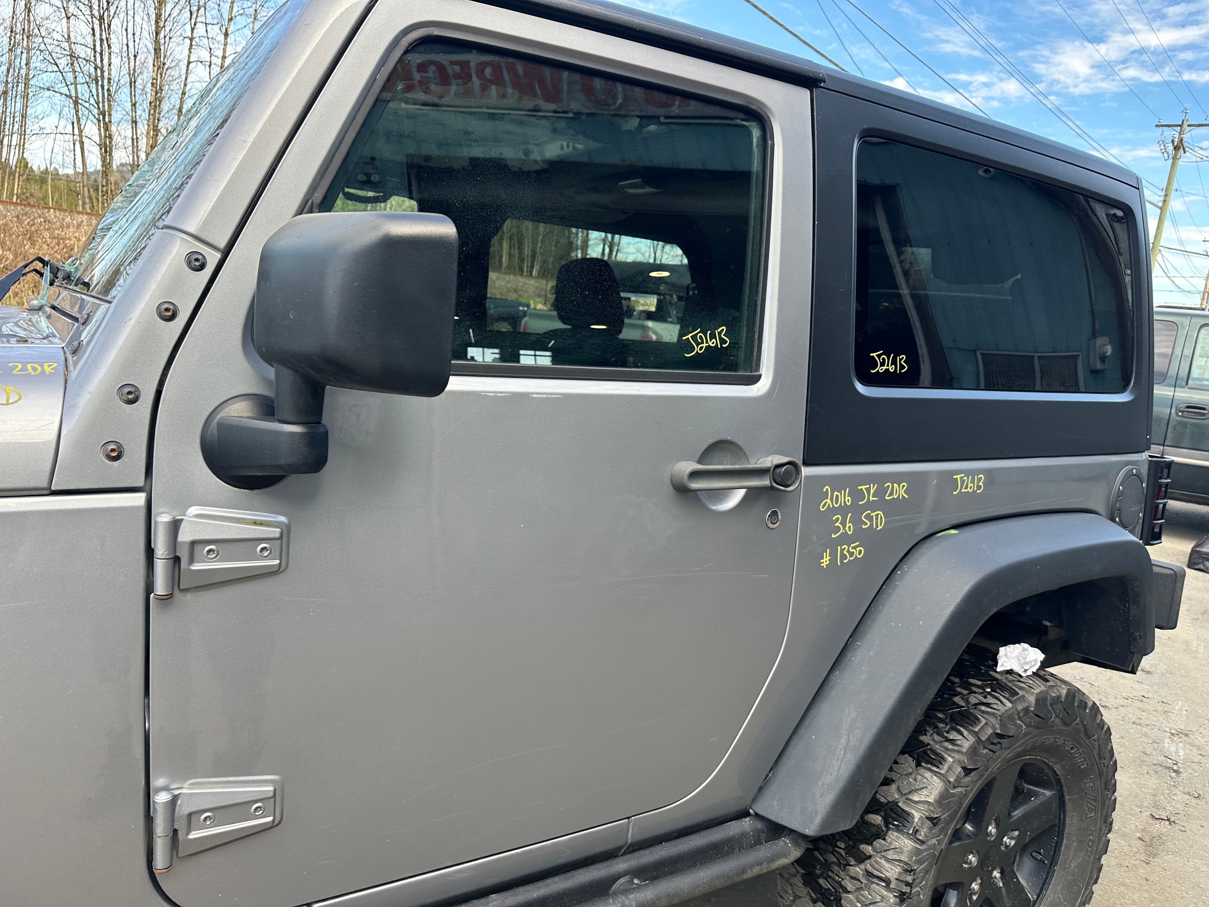 2016 Jeep Wrangler JK Sport 3.6 – J2613