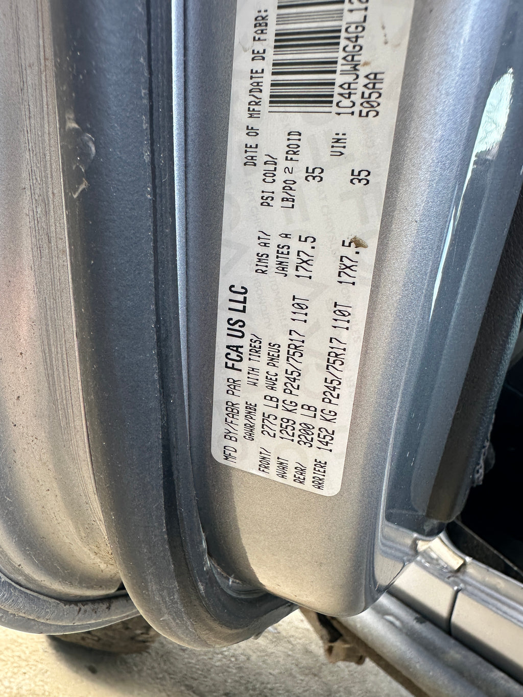 2016 Jeep Wrangler JK Sport 3.6 – J2613