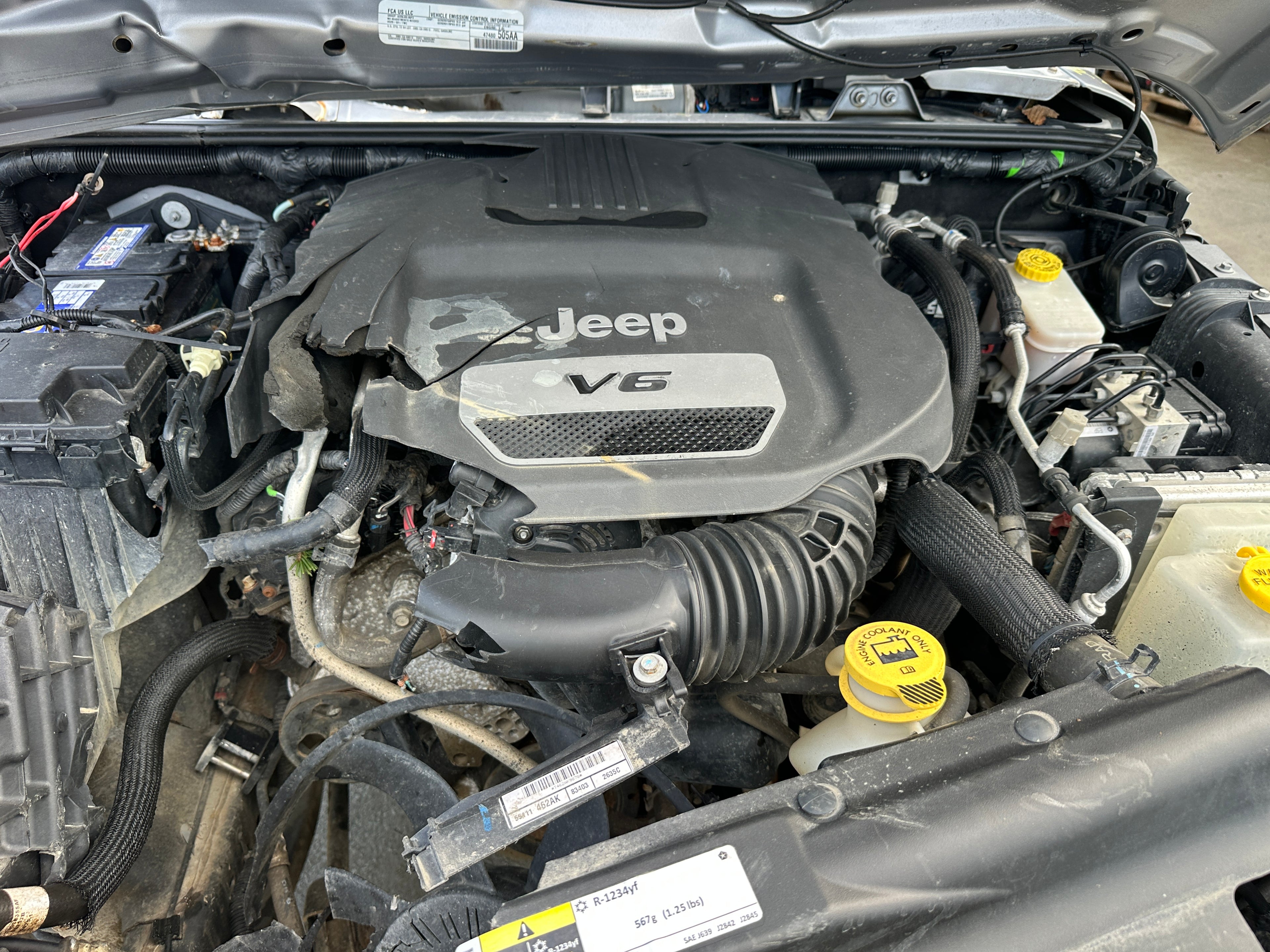 2016 Jeep Wrangler JK Sport 3.6 – J2613