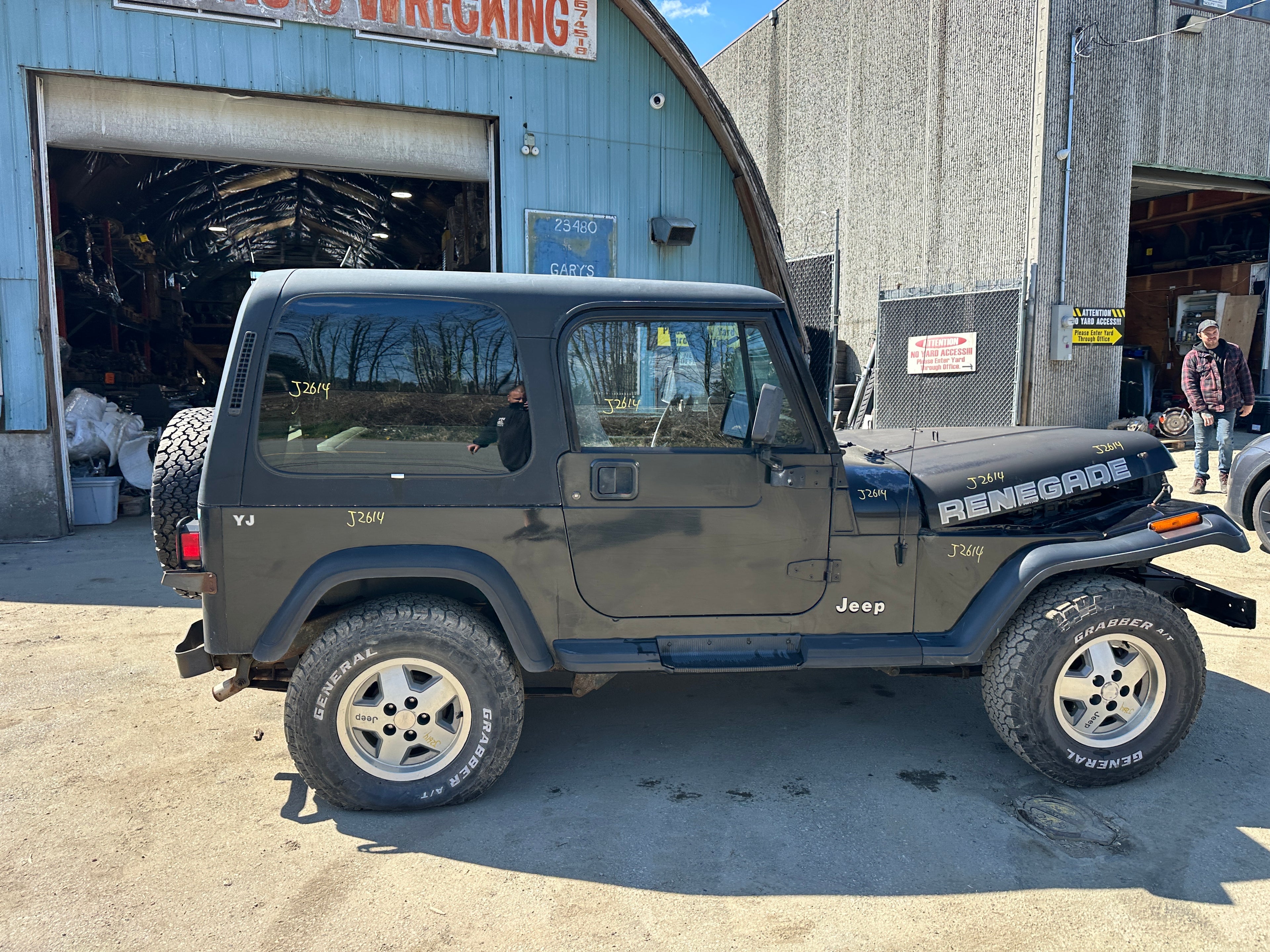 1995 Jeep Wrangler YJ Rio Grande 2.5 – J2614