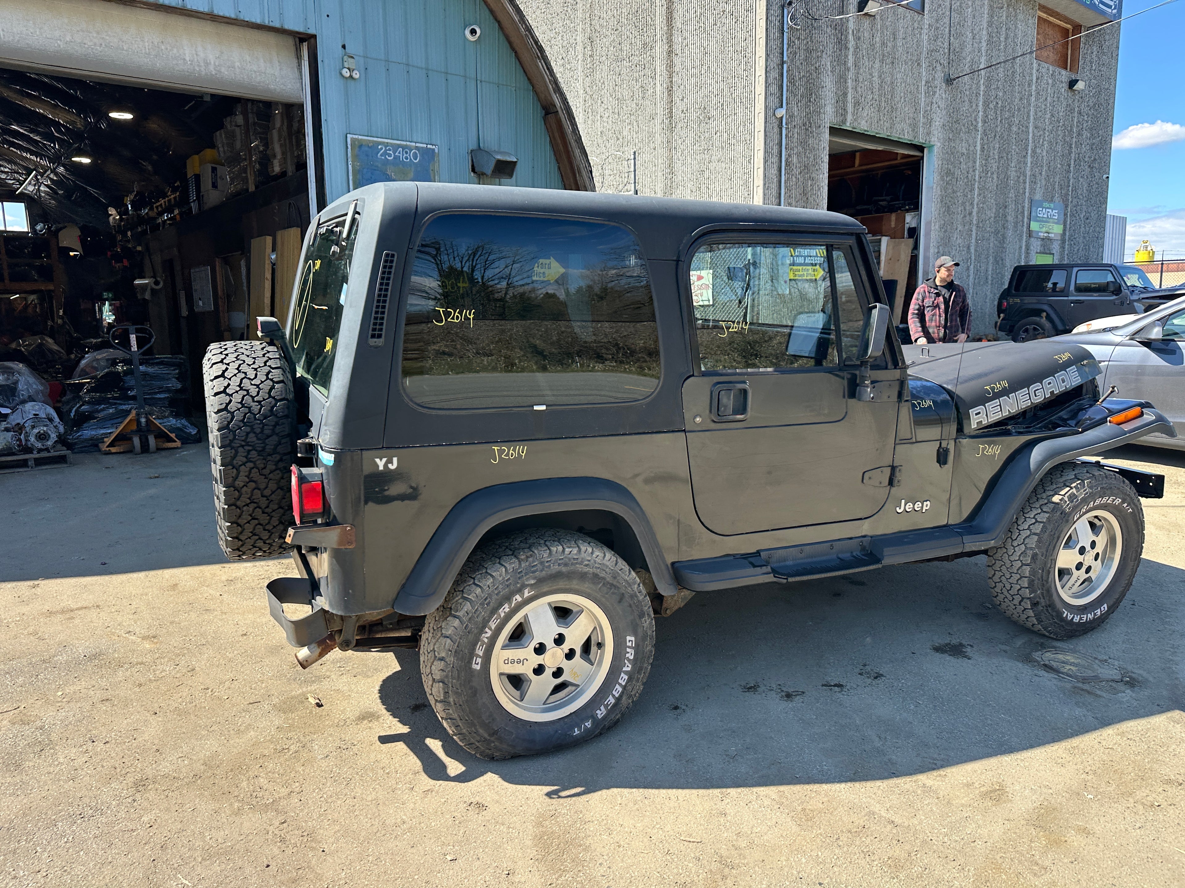 1995 Jeep Wrangler YJ Rio Grande 2.5 – J2614