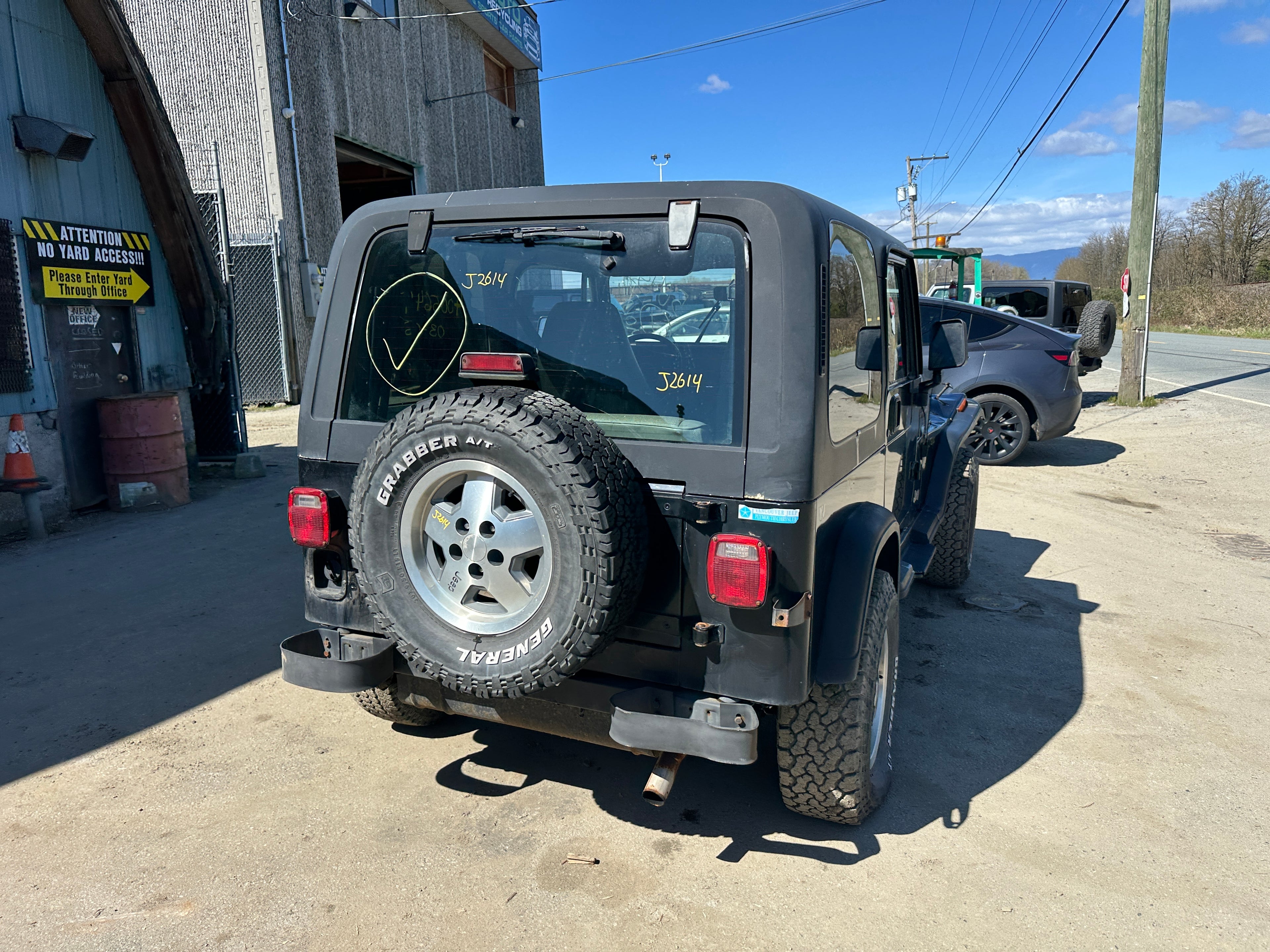 1995 Jeep Wrangler YJ Rio Grande 2.5 – J2614