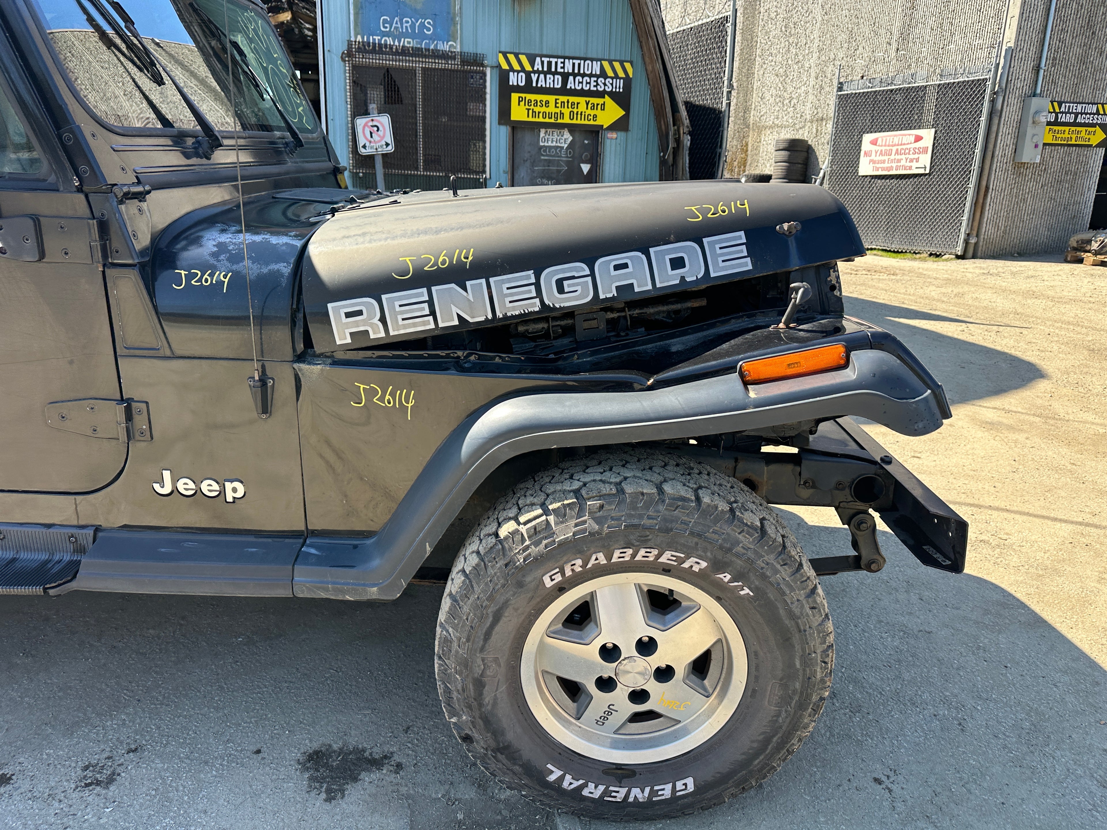 1995 Jeep Wrangler YJ Rio Grande 2.5 – J2614