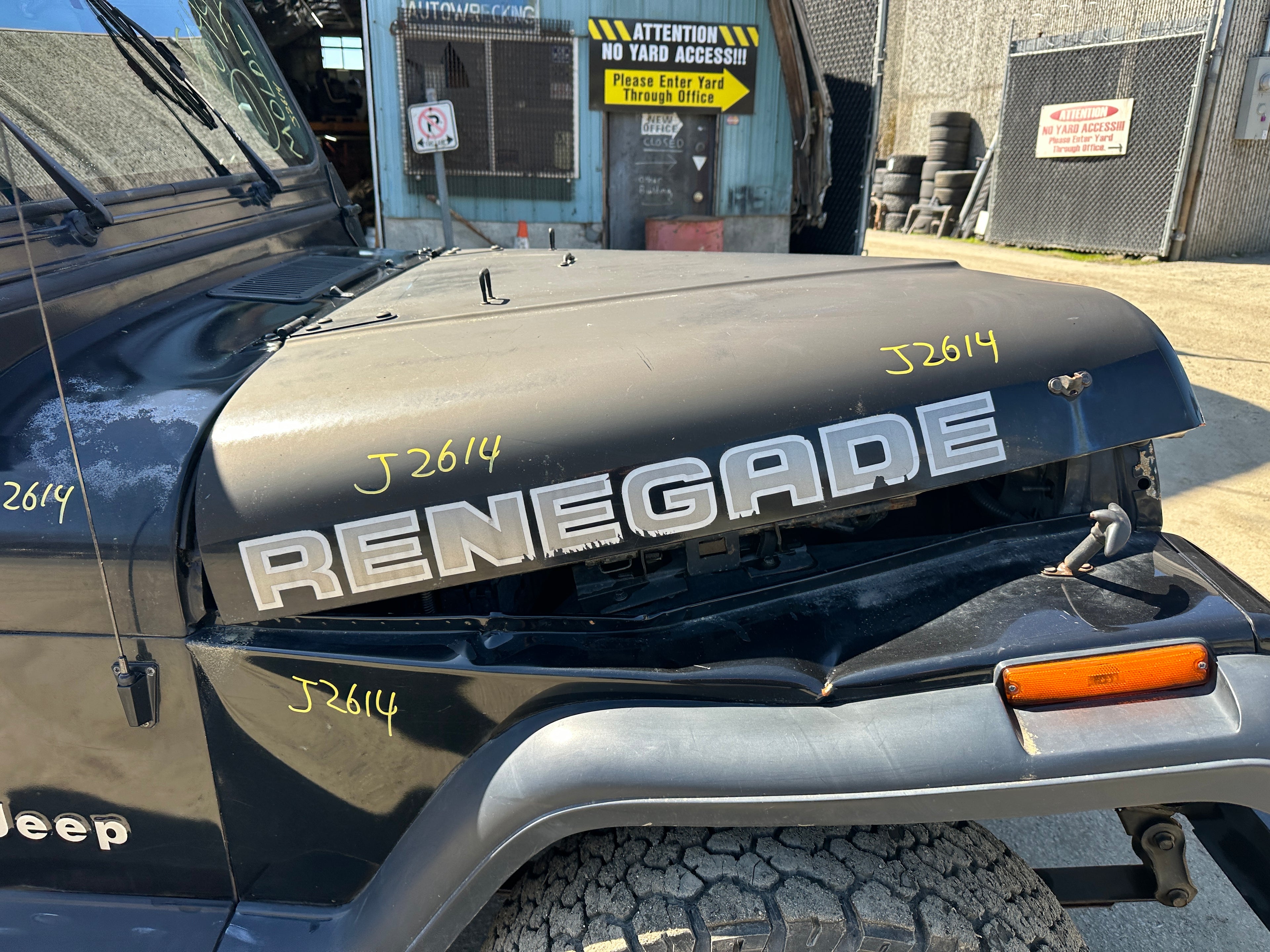 1995 Jeep Wrangler YJ Rio Grande 2.5 – J2614