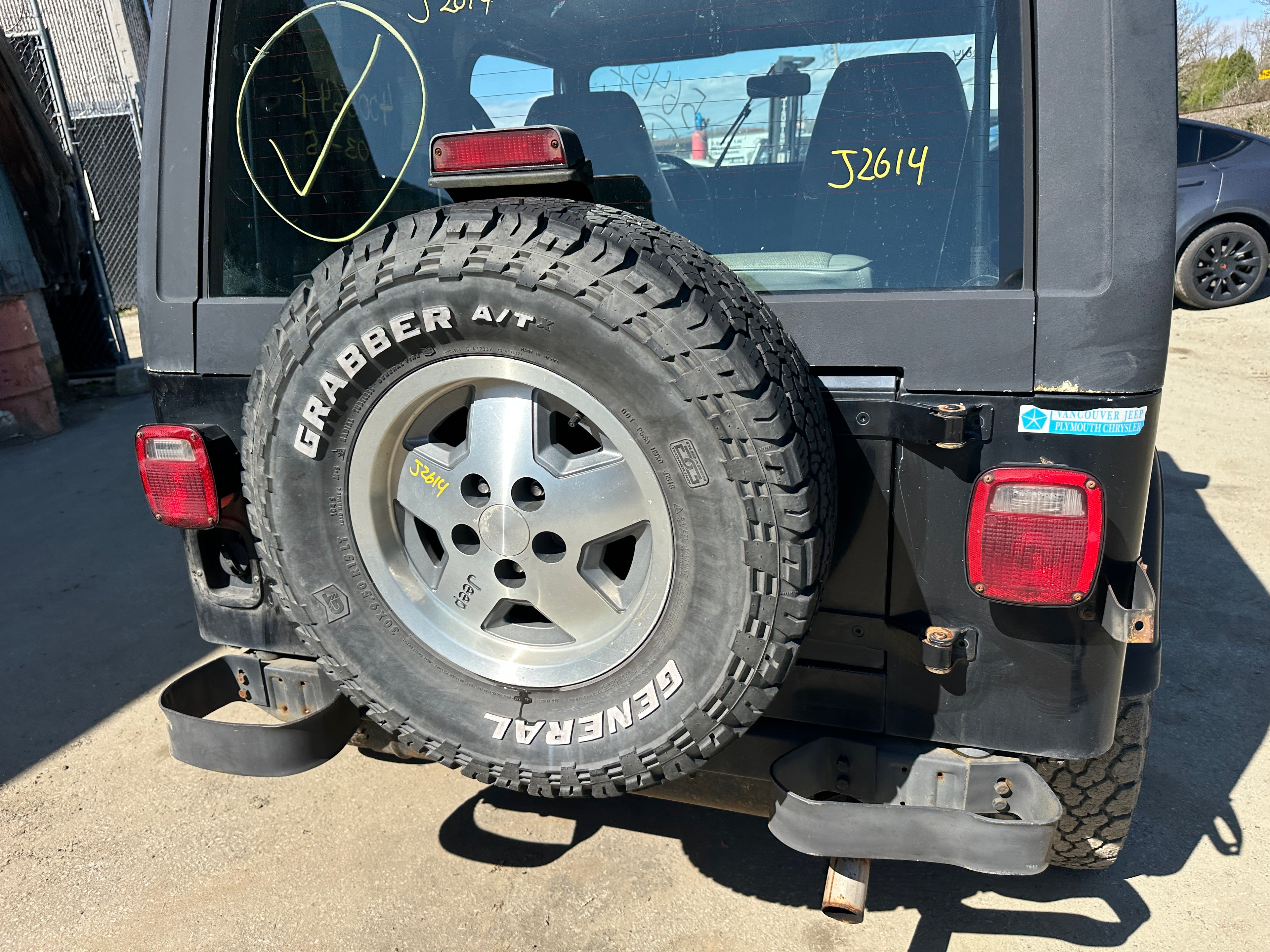 1995 Jeep Wrangler YJ Rio Grande 2.5 – J2614