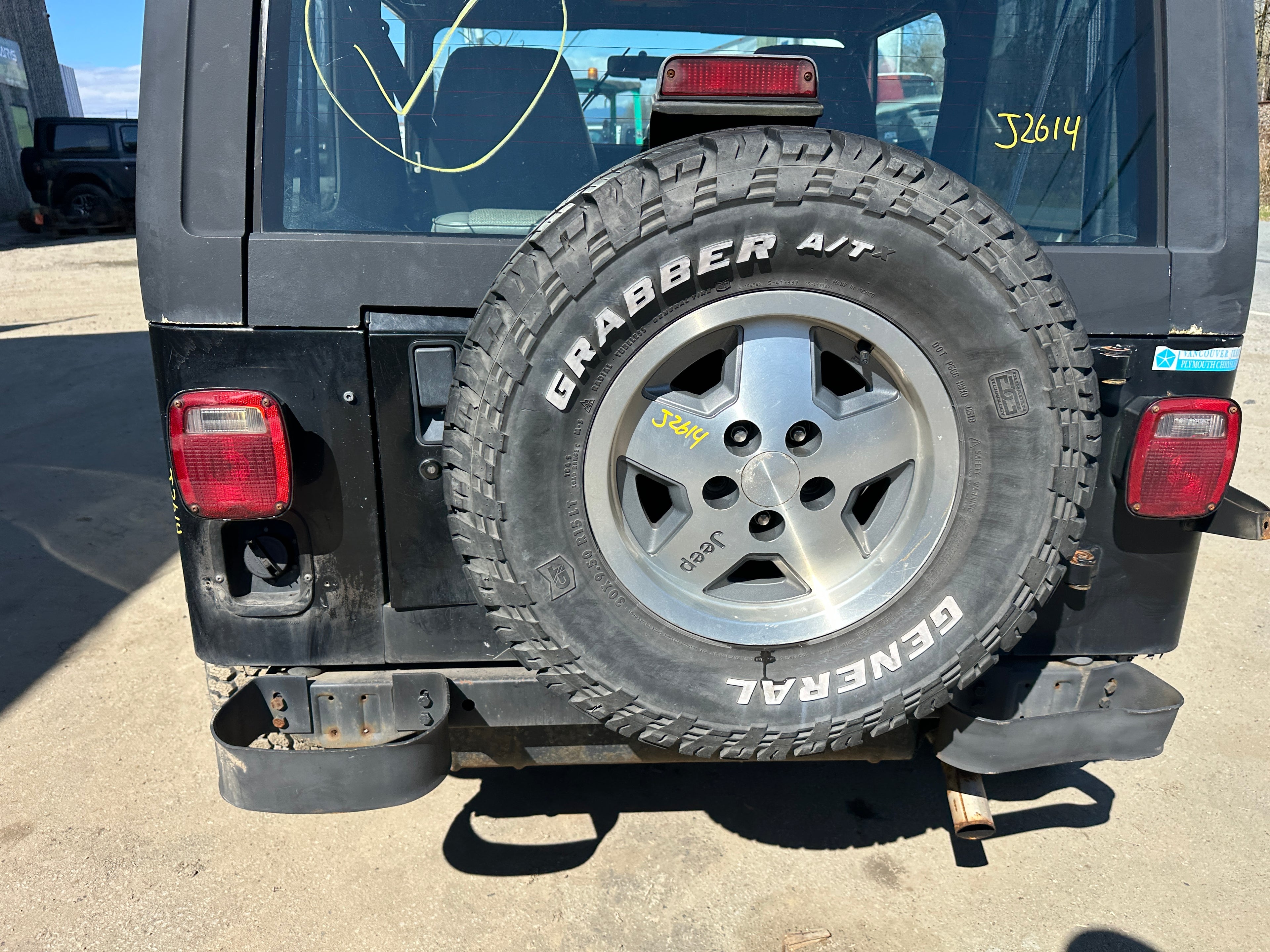 1995 Jeep Wrangler YJ Rio Grande 2.5 – J2614