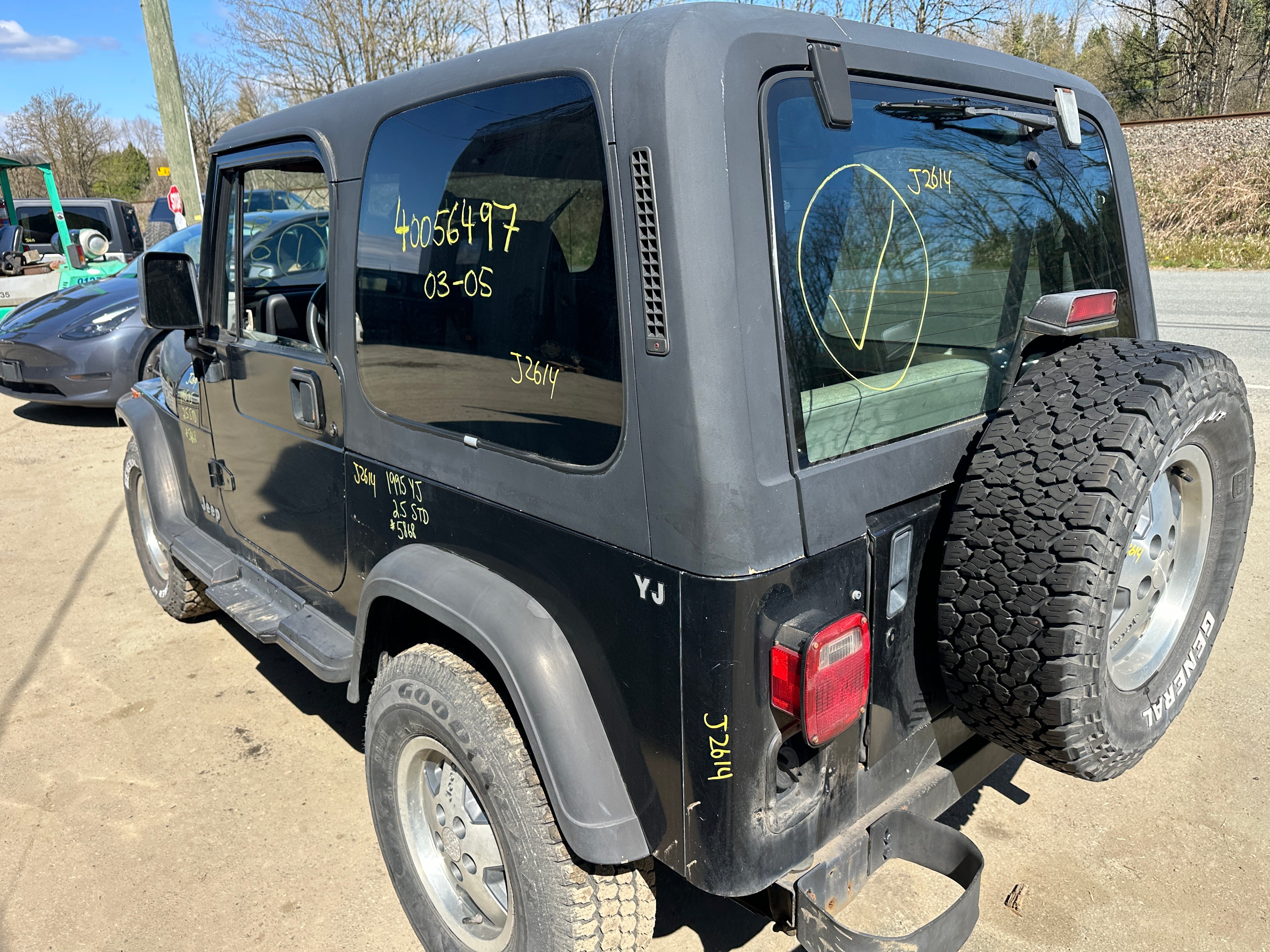 1995 Jeep Wrangler YJ Rio Grande 2.5 – J2614