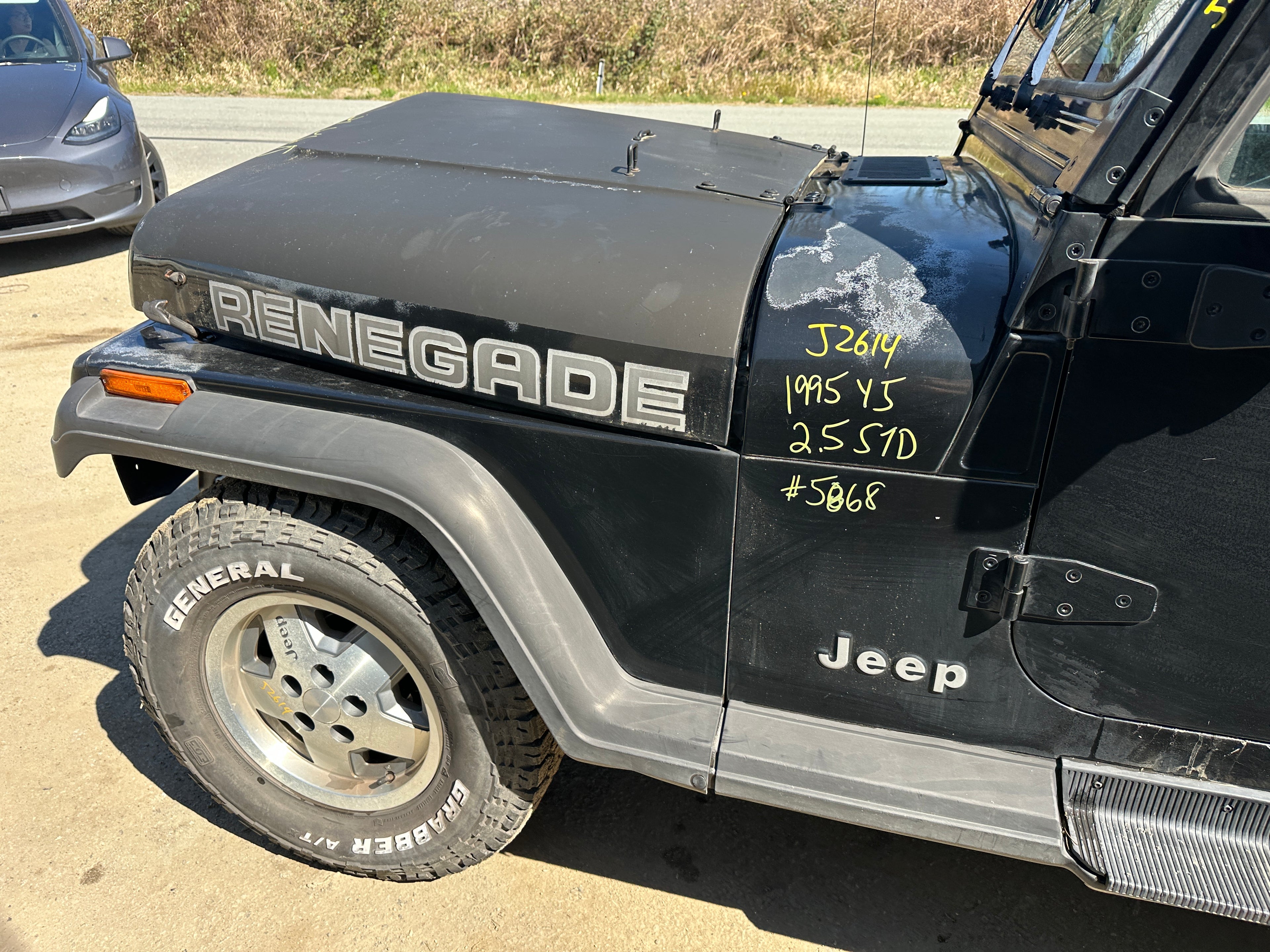 1995 Jeep Wrangler YJ Rio Grande 2.5 – J2614