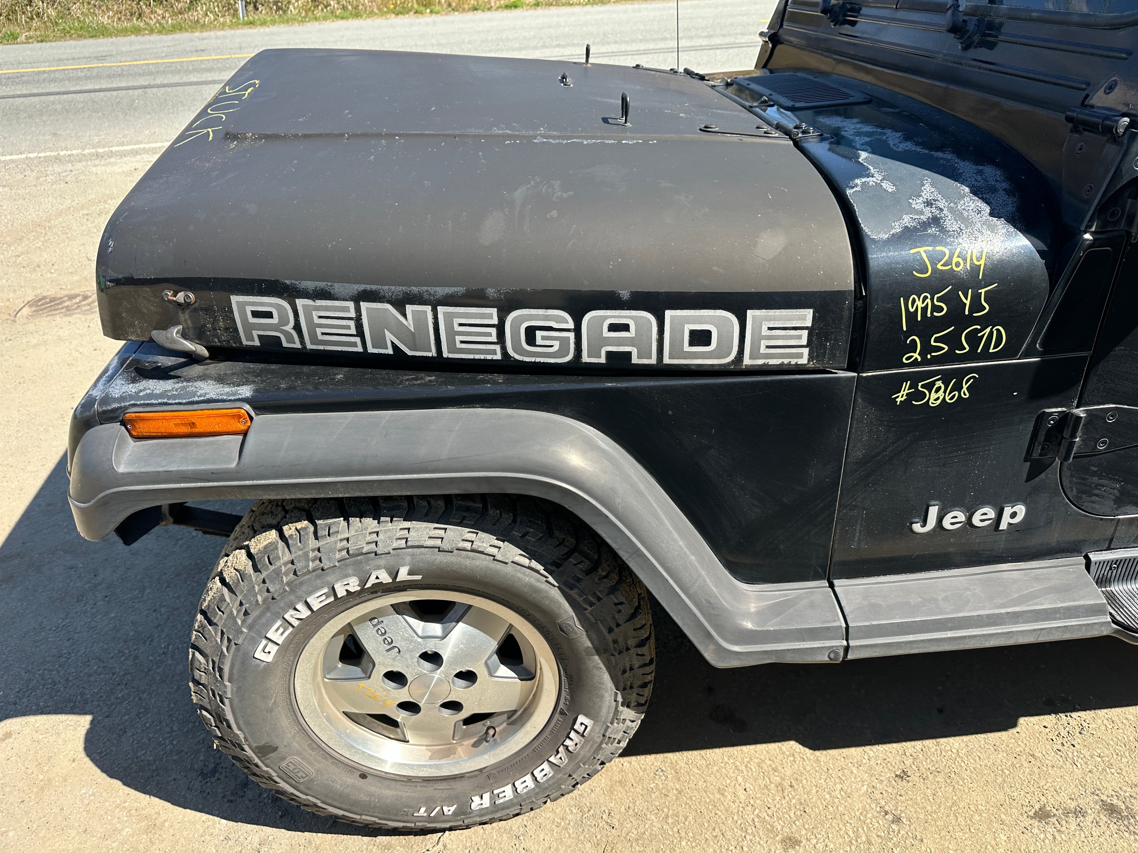 1995 Jeep Wrangler YJ Rio Grande 2.5 – J2614