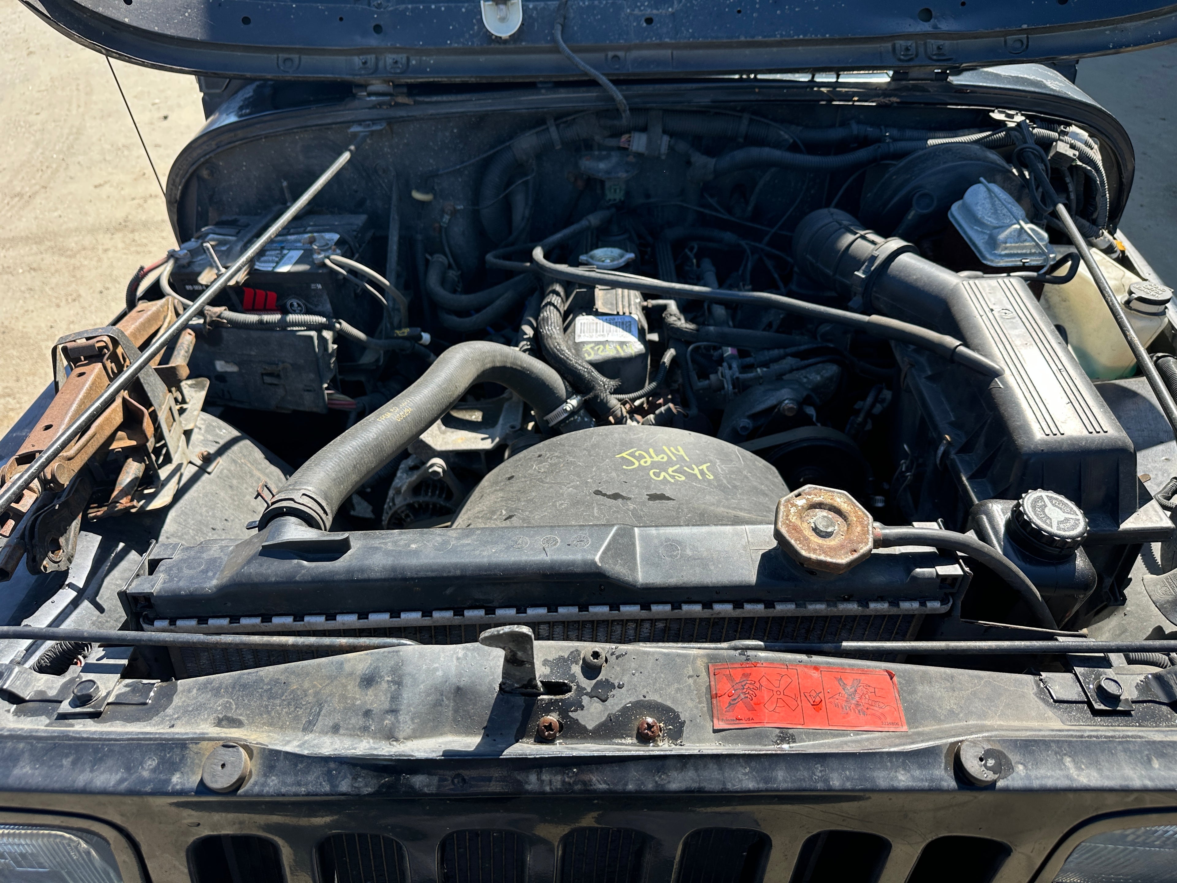 1995 Jeep Wrangler YJ Rio Grande 2.5 – J2614