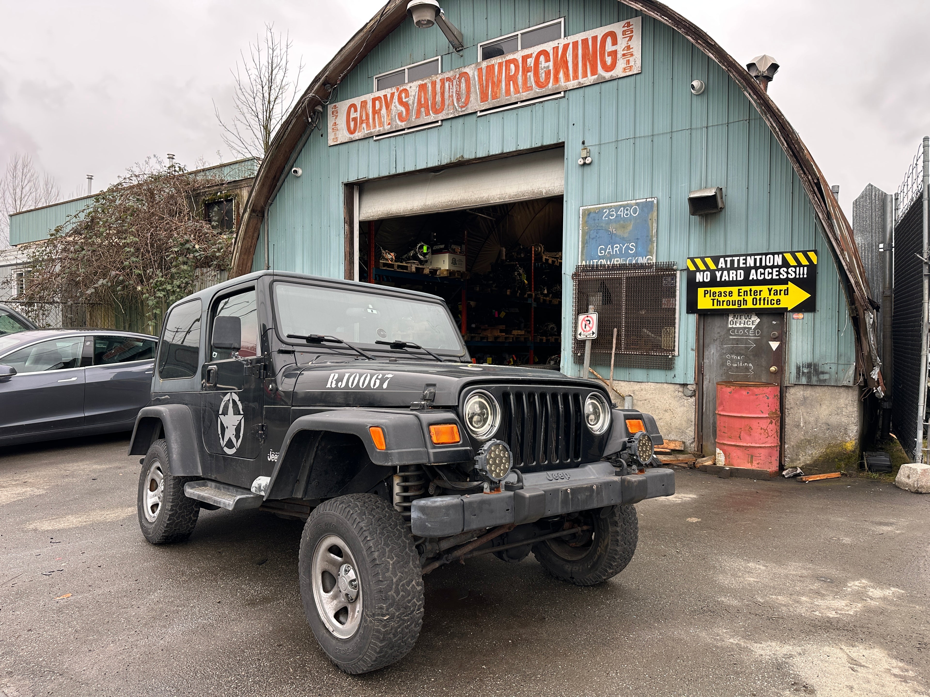 2001 Jeep Wrangler TJ 4.0 – J2521
