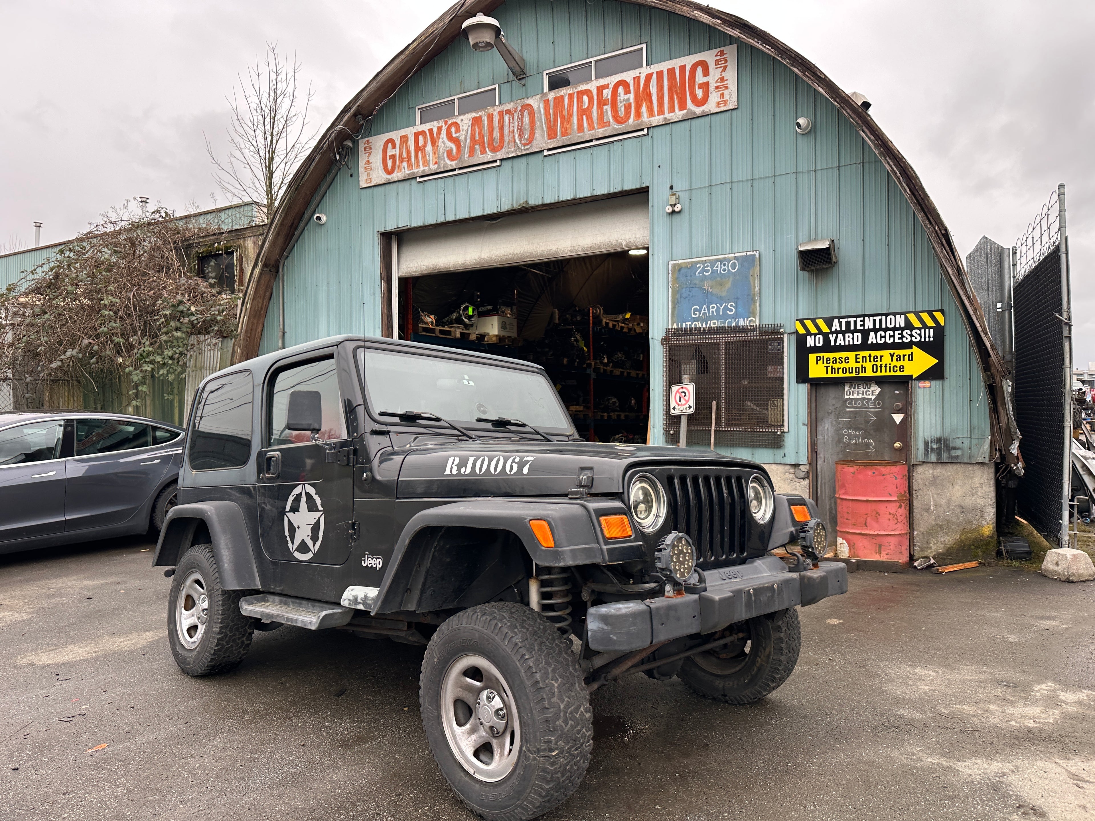 2001 Jeep Wrangler TJ 4.0 – J2521
