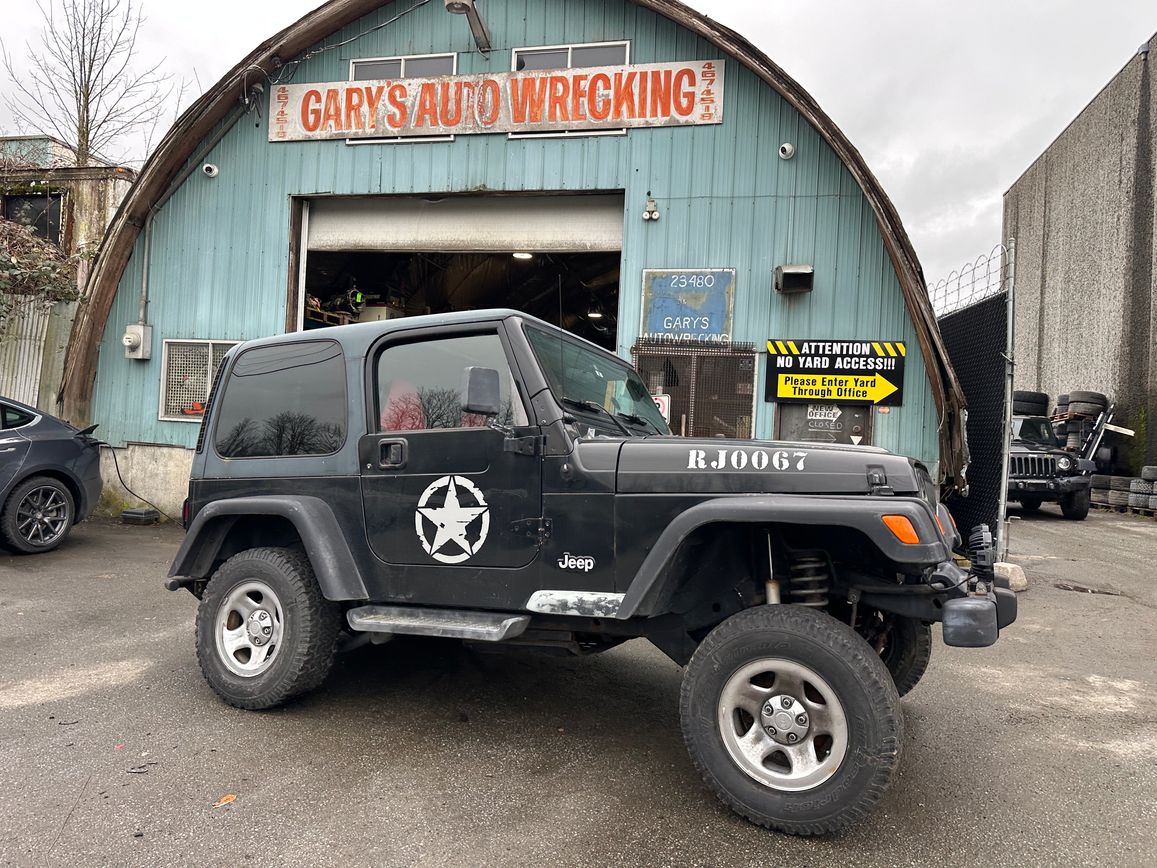 2001 Jeep Wrangler TJ 4.0 – J2521