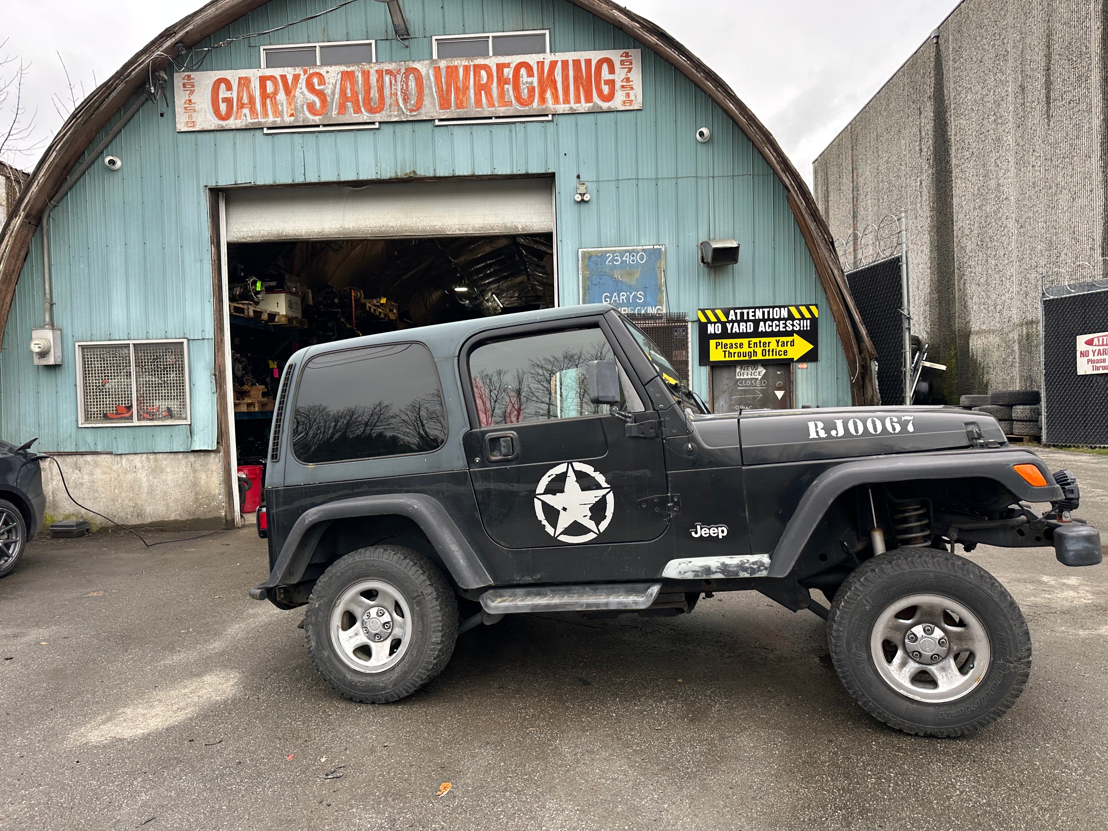 2001 Jeep Wrangler TJ 4.0 – J2521