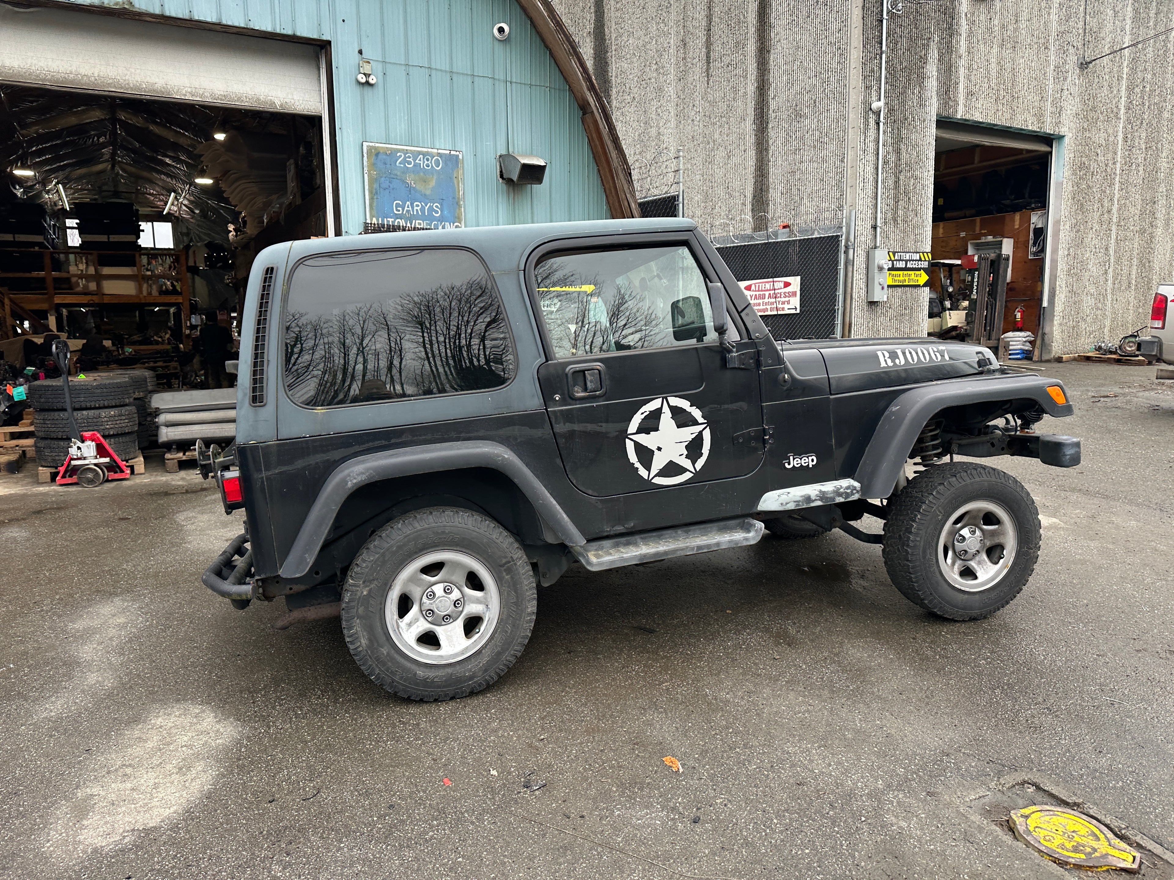 2001 Jeep Wrangler TJ 4.0 – J2521
