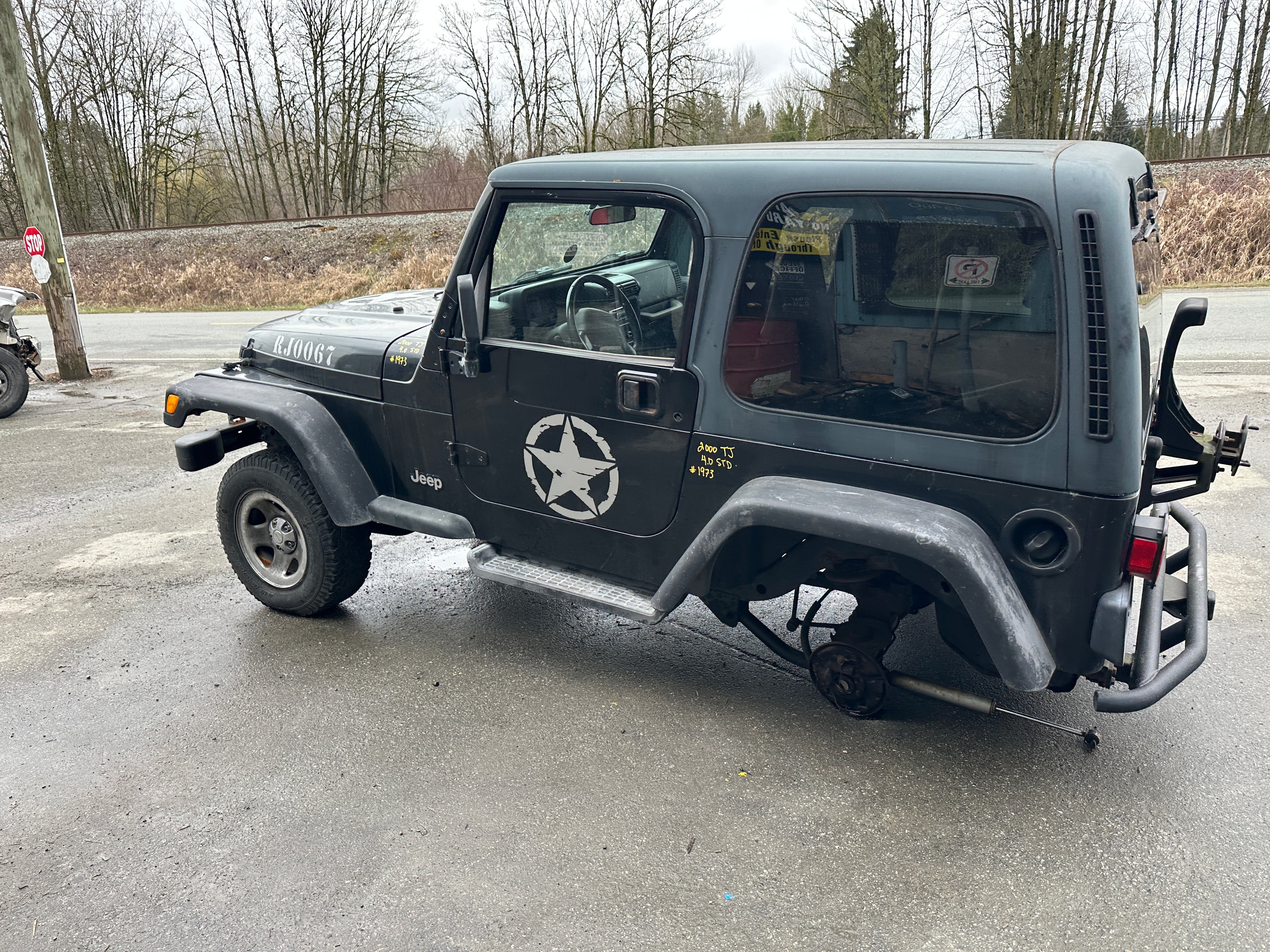 2001 Jeep Wrangler TJ 4.0 – J2521