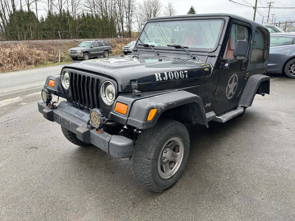 2001 Jeep Wrangler TJ 4.0 – J2521