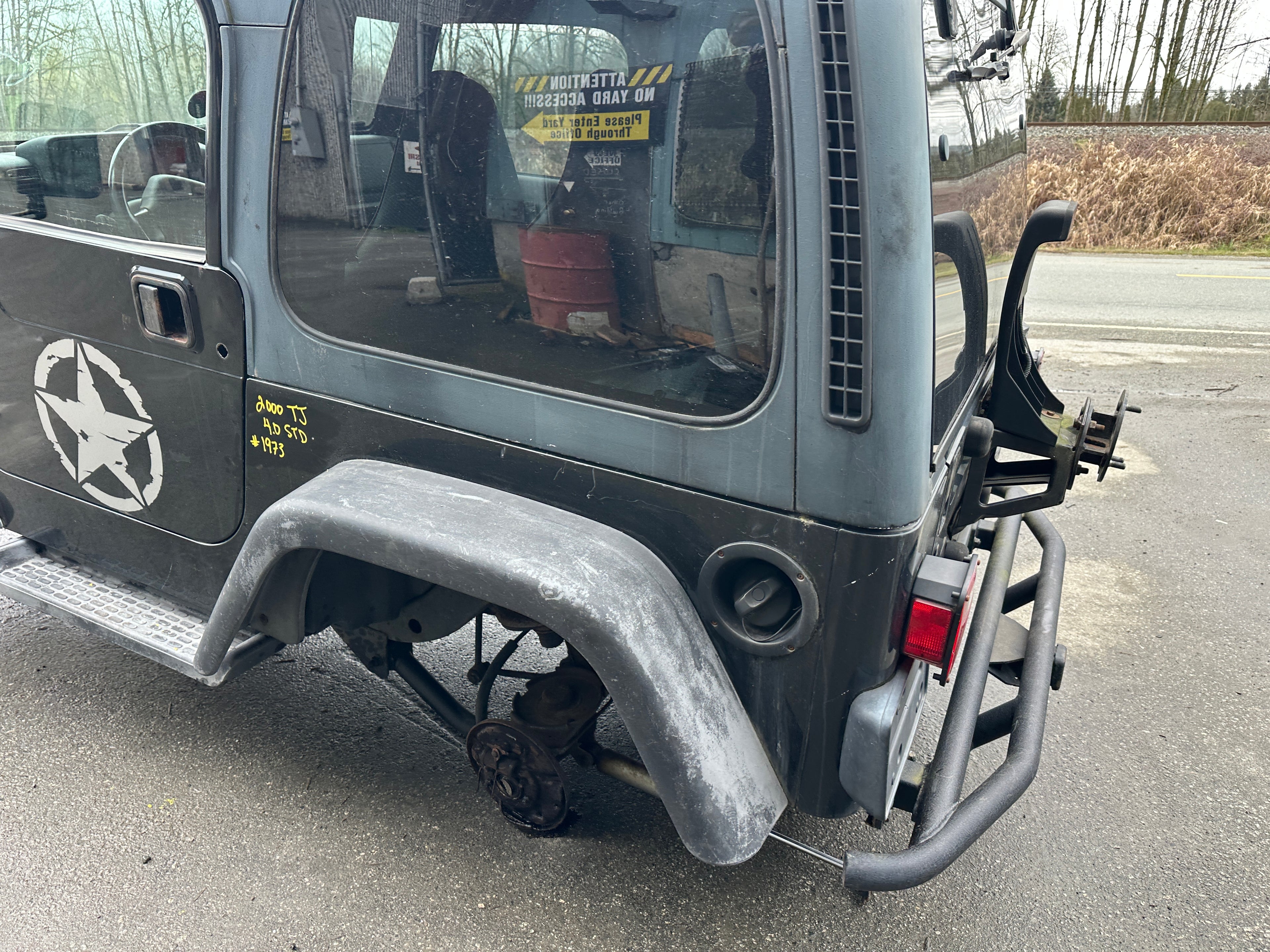 2001 Jeep Wrangler TJ 4.0 – J2521