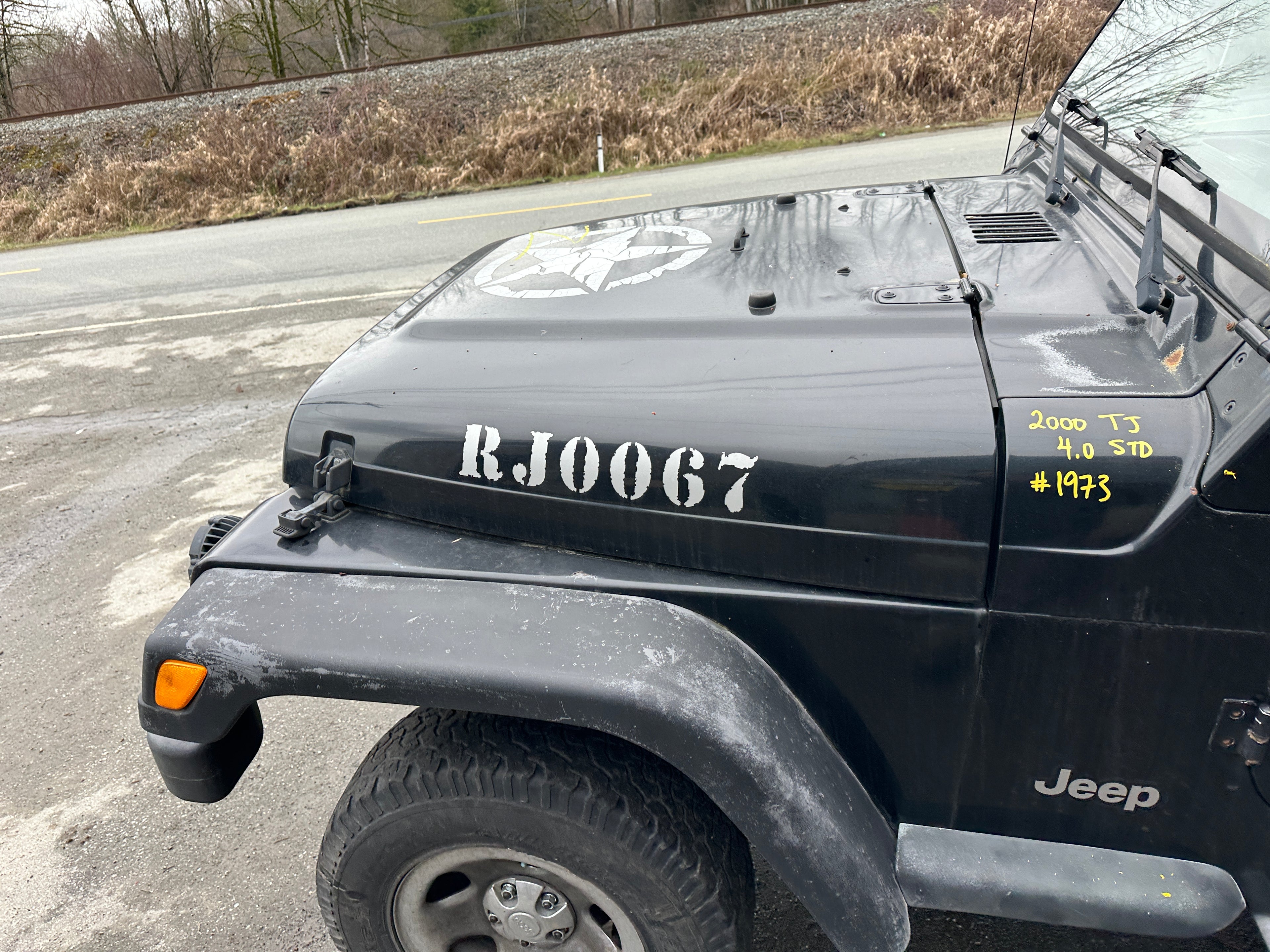 2001 Jeep Wrangler TJ 4.0 – J2521