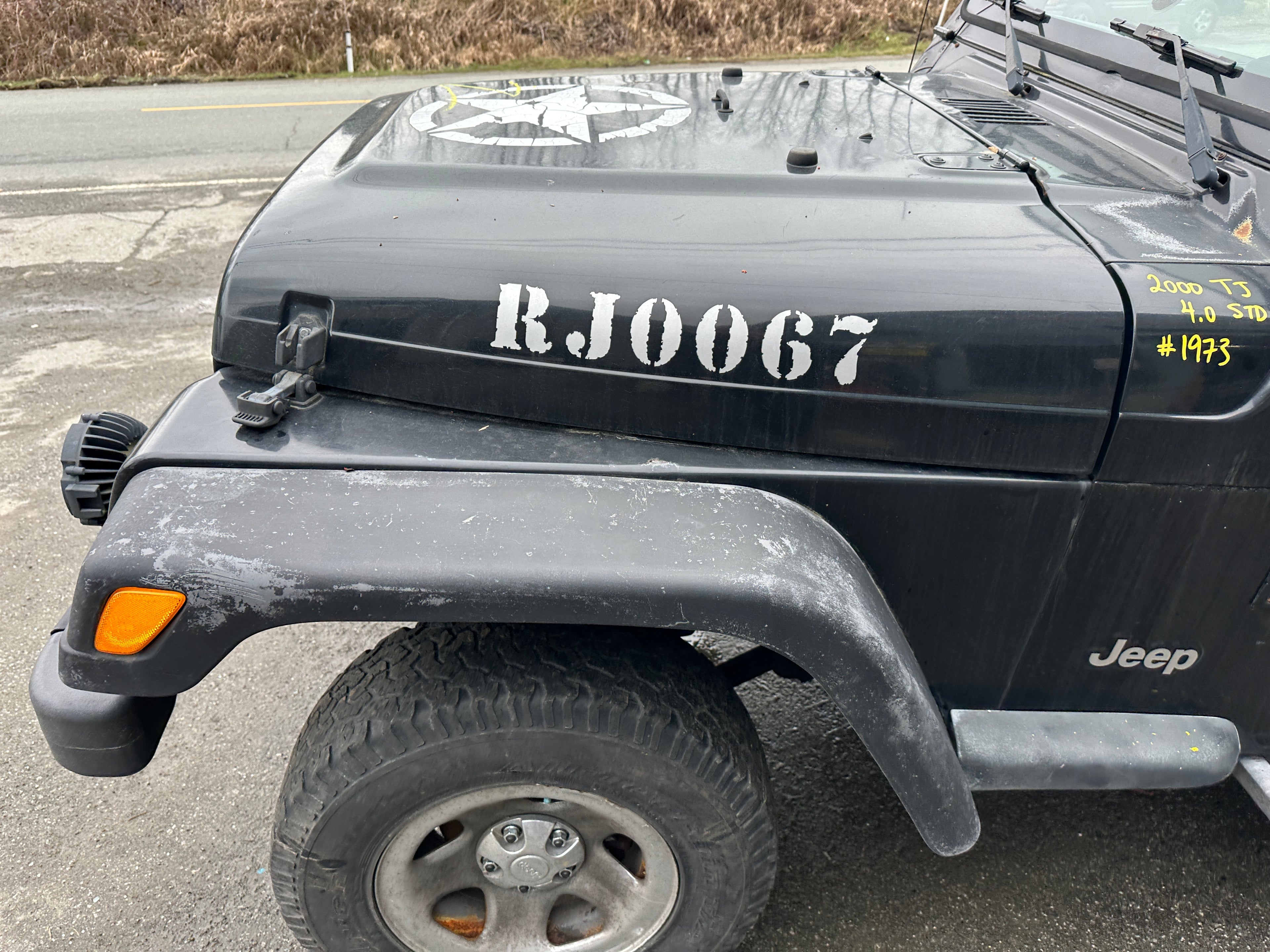 2001 Jeep Wrangler TJ 4.0 – J2521