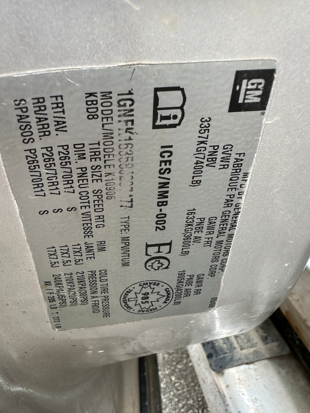 2008 GMC Sierra 3500 6.6L LMM – G2511