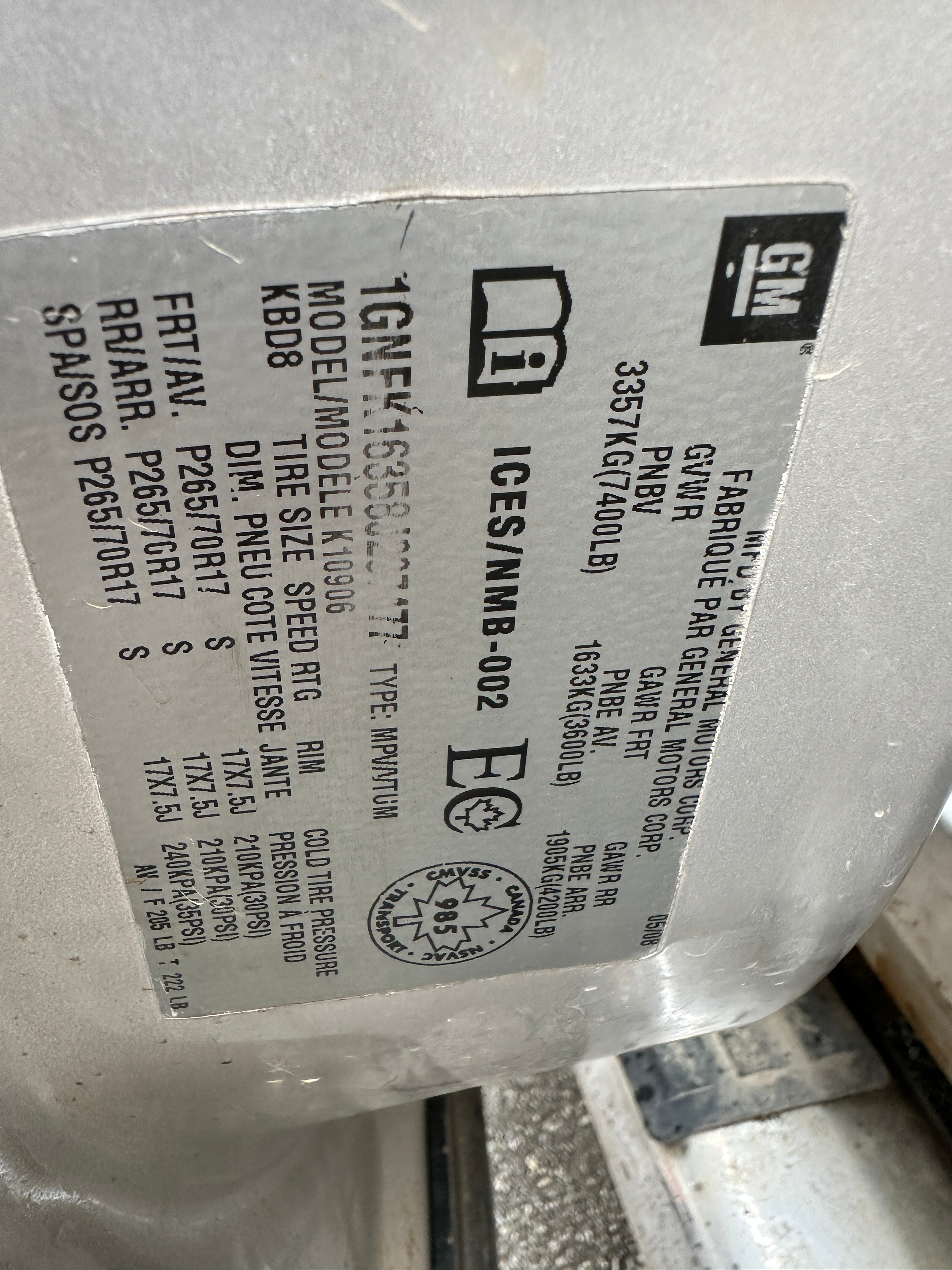 2008 GMC Sierra 3500 6.6L LMM – G2511