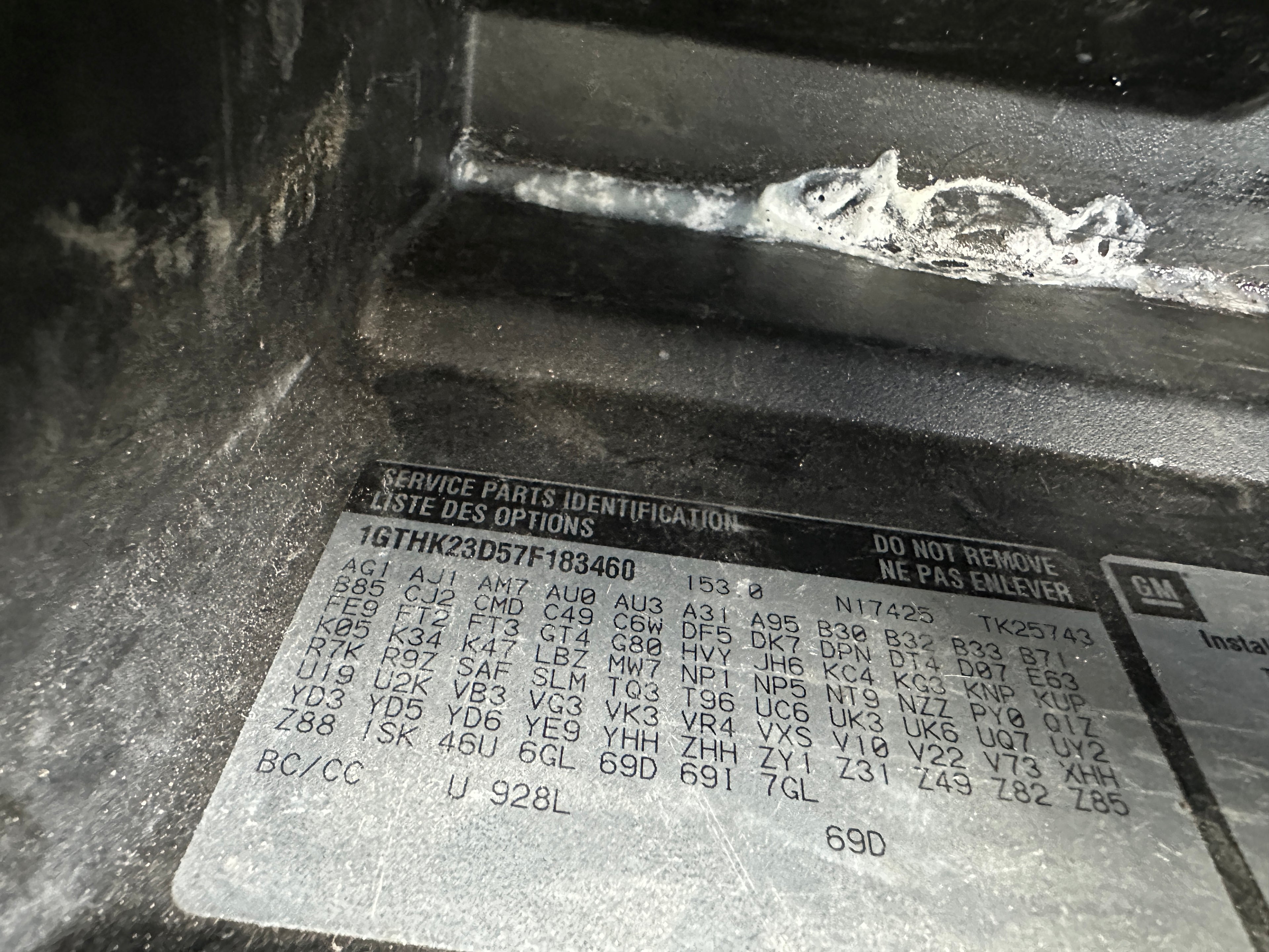 2007 GMC Sierra 2500 6.6L LBZ – G2512