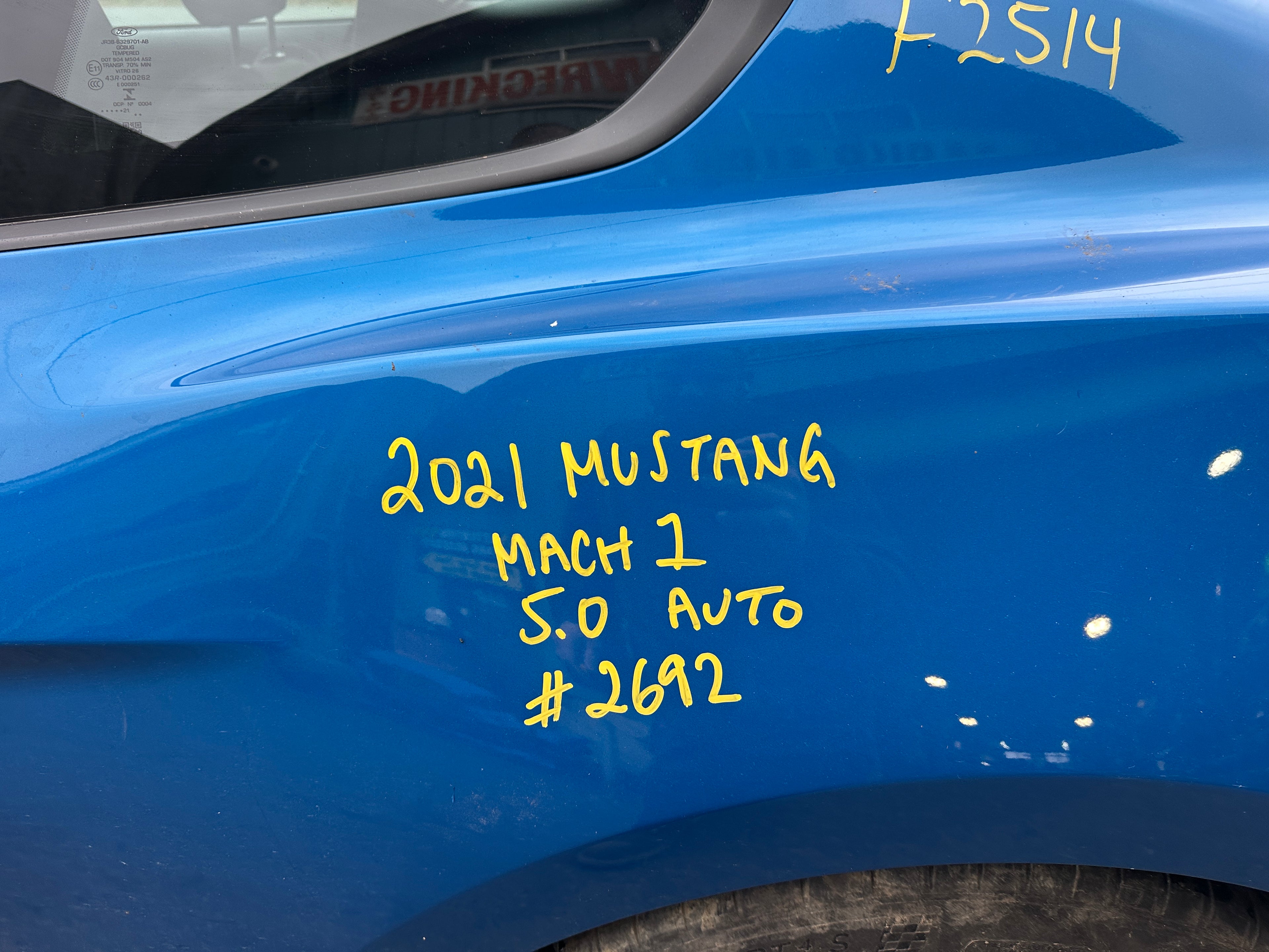 2021 Ford Mustang Mach 1 5.0 – F2514