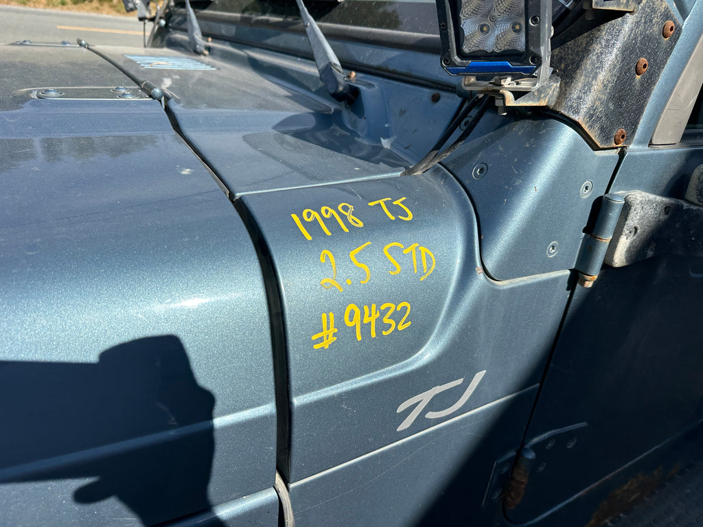 1998 Jeep Wrangler TJ 2.5 – J2536