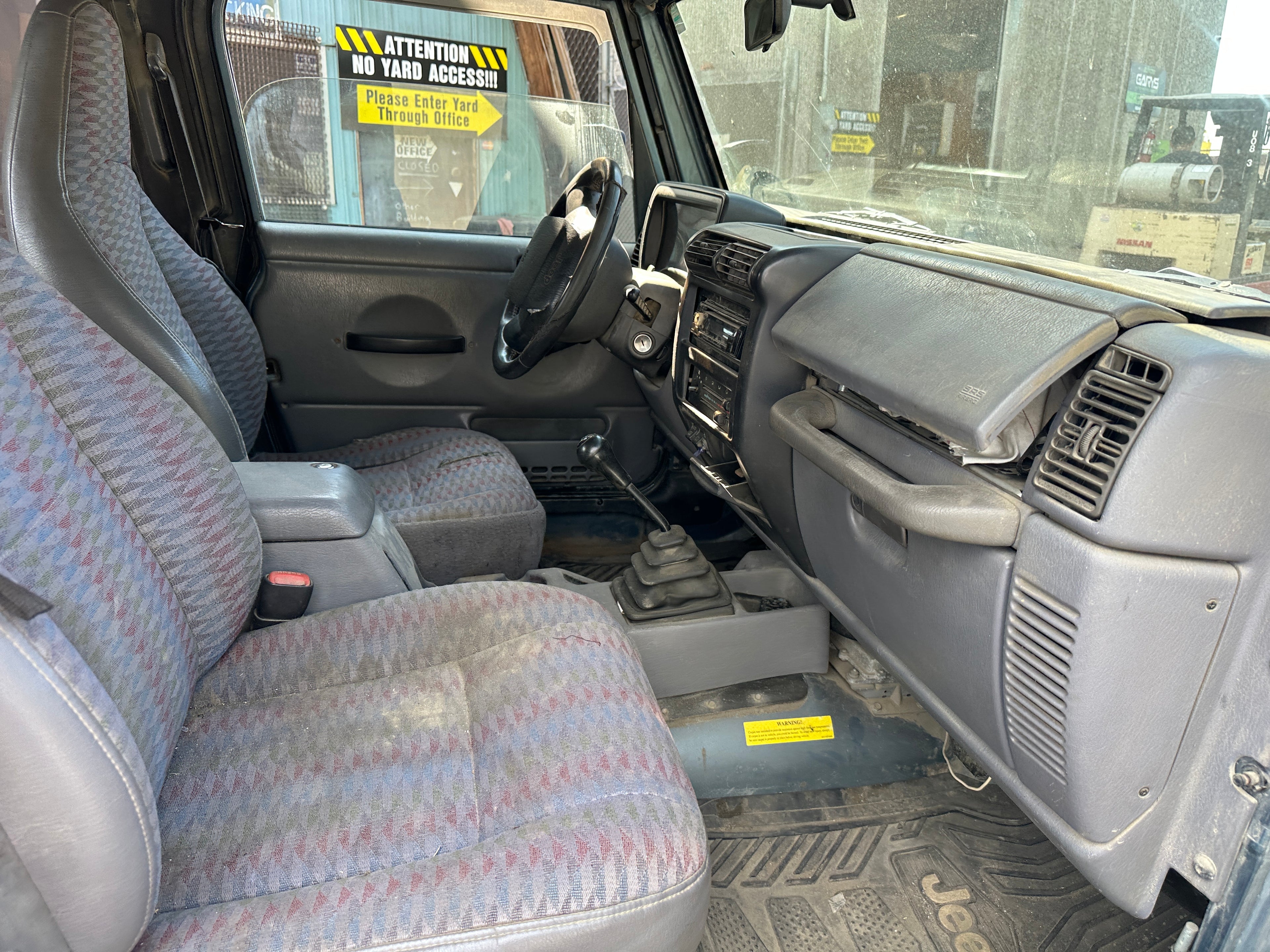 1998 Jeep Wrangler TJ 2.5 – J2536