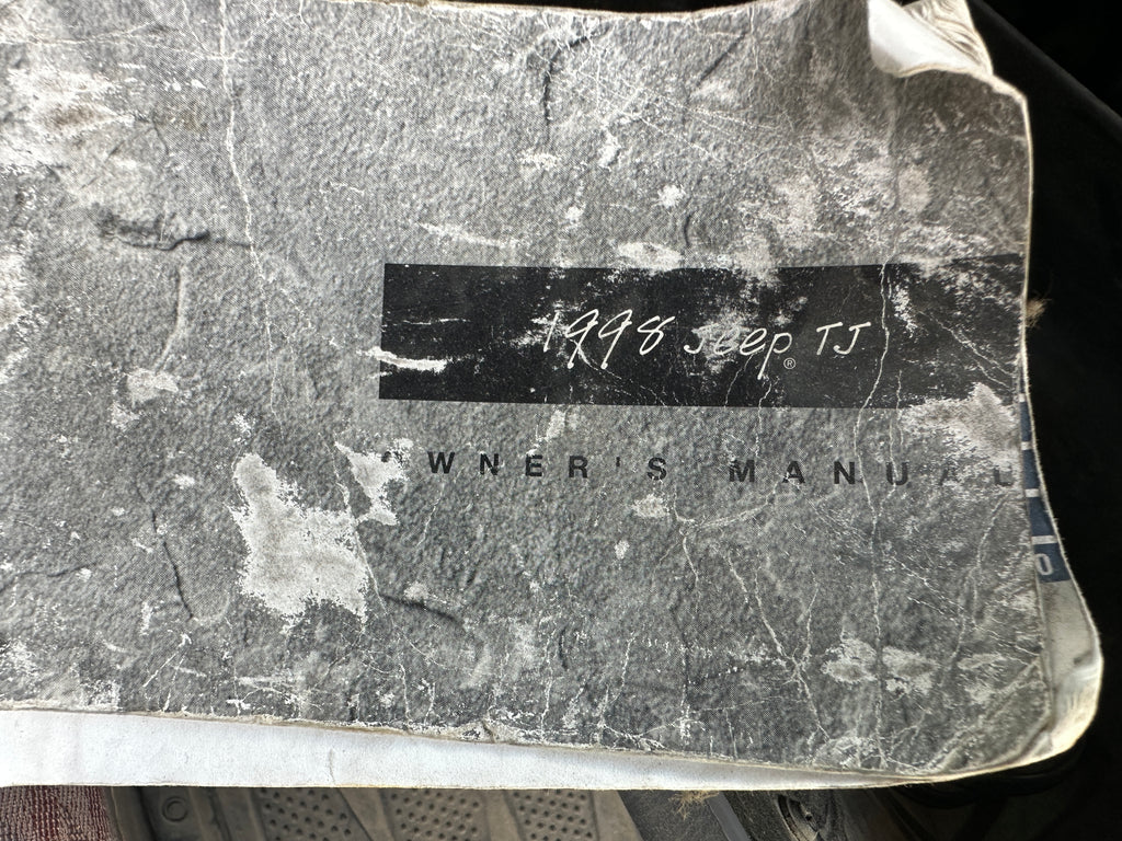 1998 Jeep Wrangler TJ 2.5 – J2536