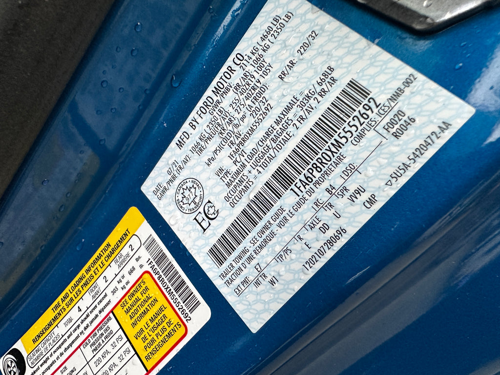 2021 Ford Mustang Mach 1 5.0 – F2514