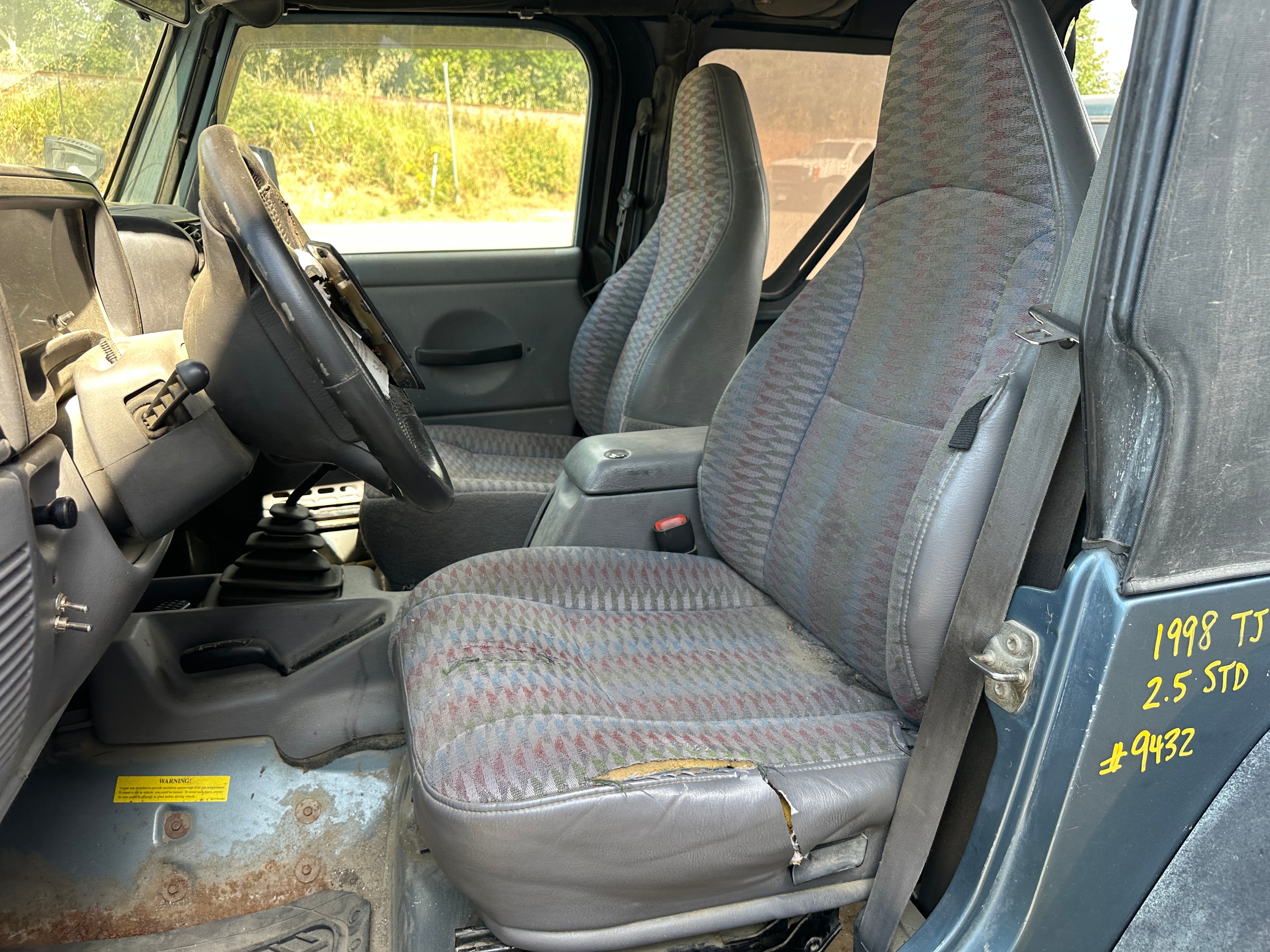 1998 Jeep Wrangler TJ 2.5 – J2536