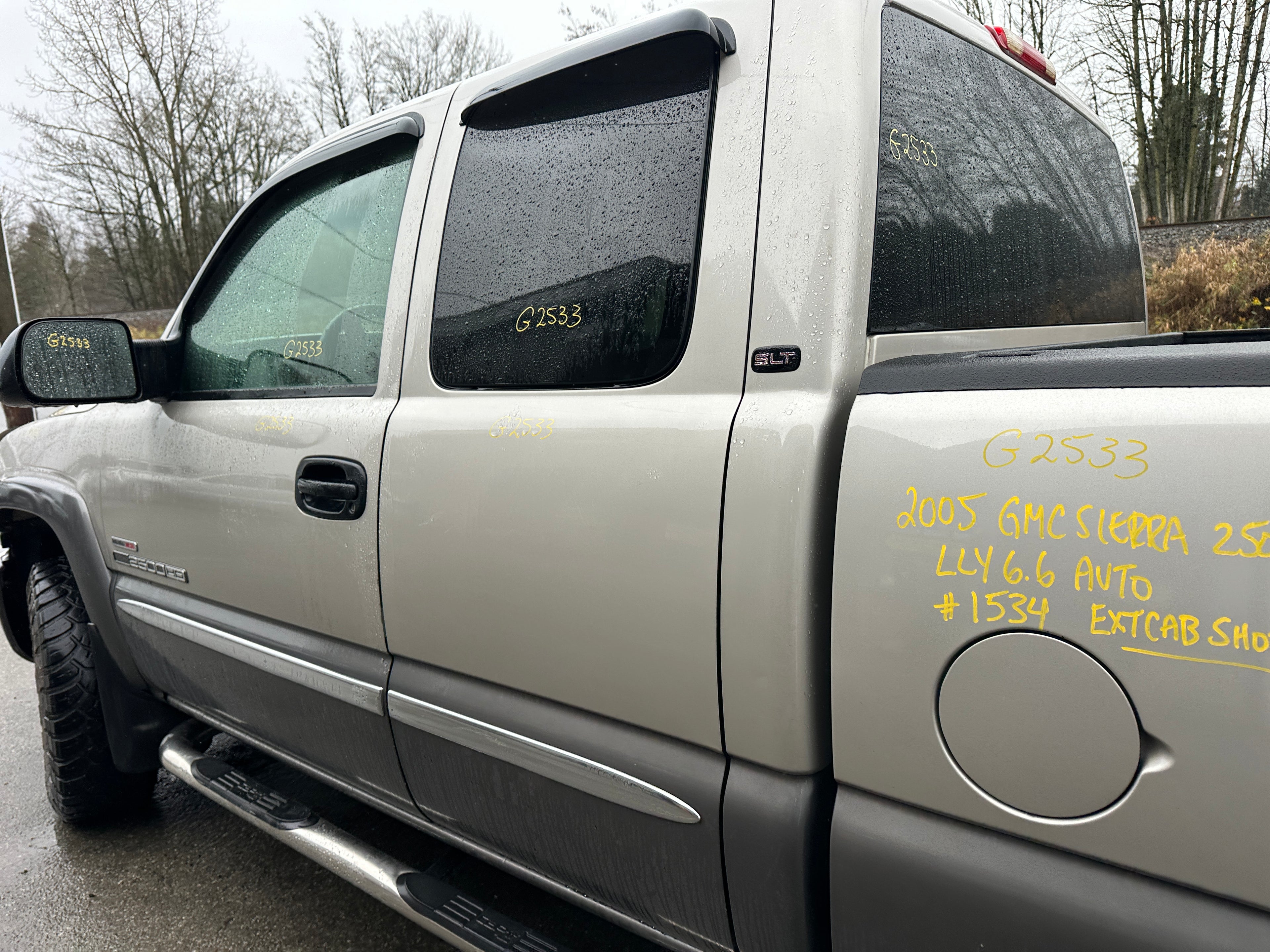 2005 GMC Sierra K2500HD 6.6 LLY Duramax – G2533