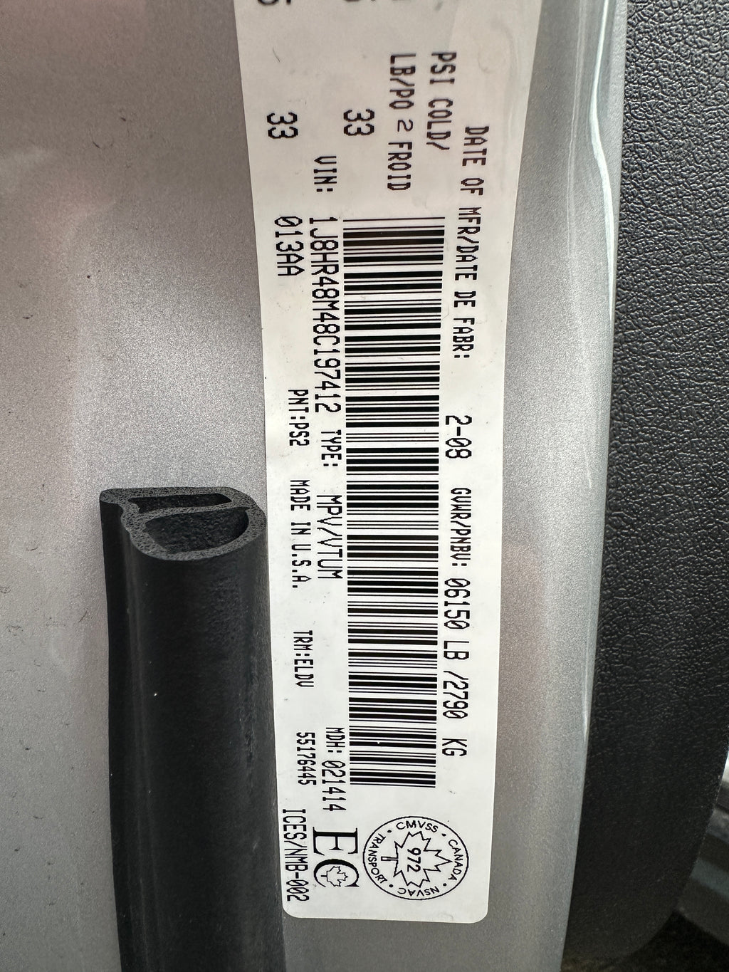 2008 Jeep Grand Cherokee WK Laredo 3.0 CRD – J2565