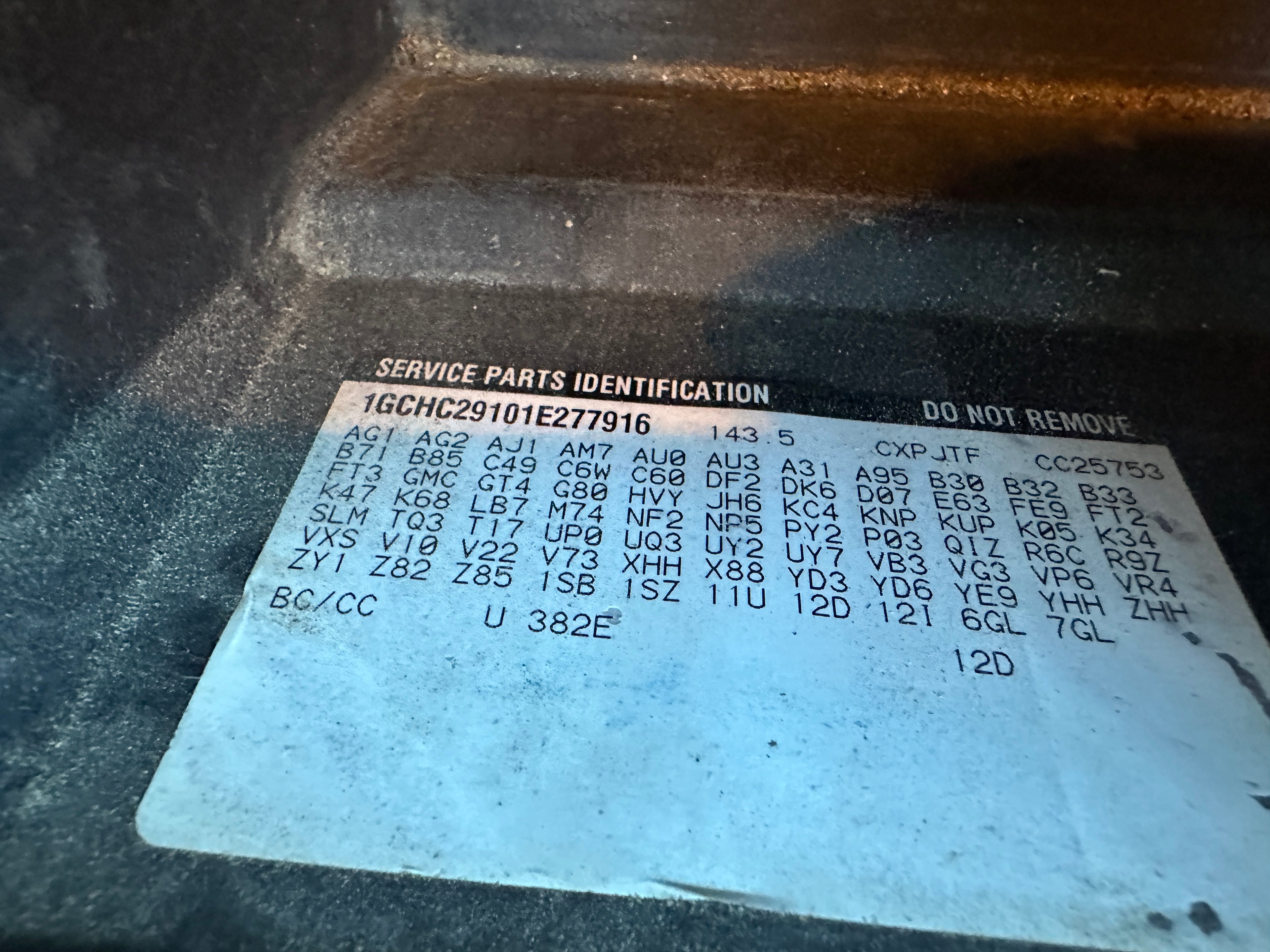 2001 Chevrolet Silverado C2500HD 6.6 LB7 Duramax – C2528