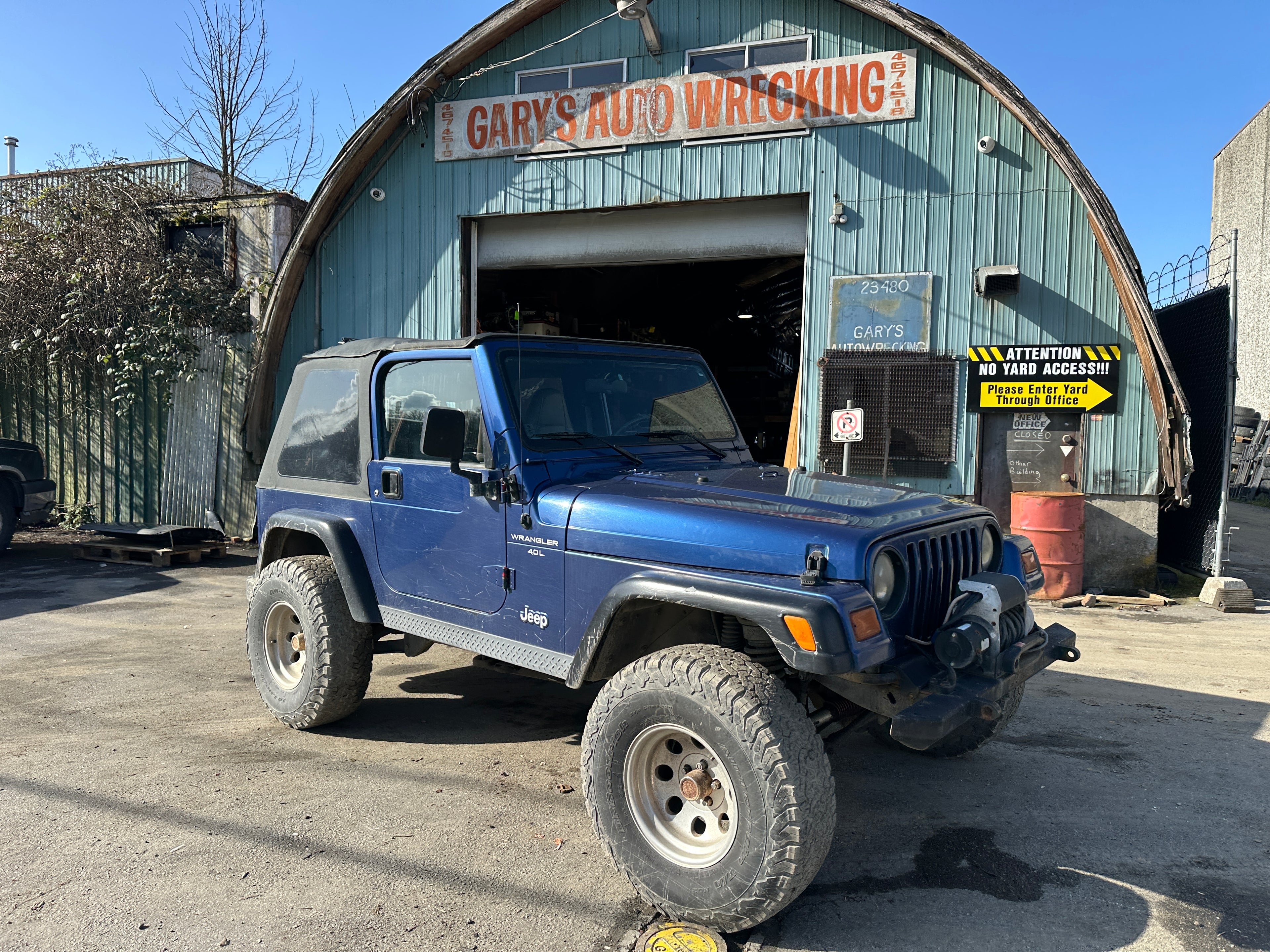 1997 Jeep Wrangler TJ 4.0 – J2519