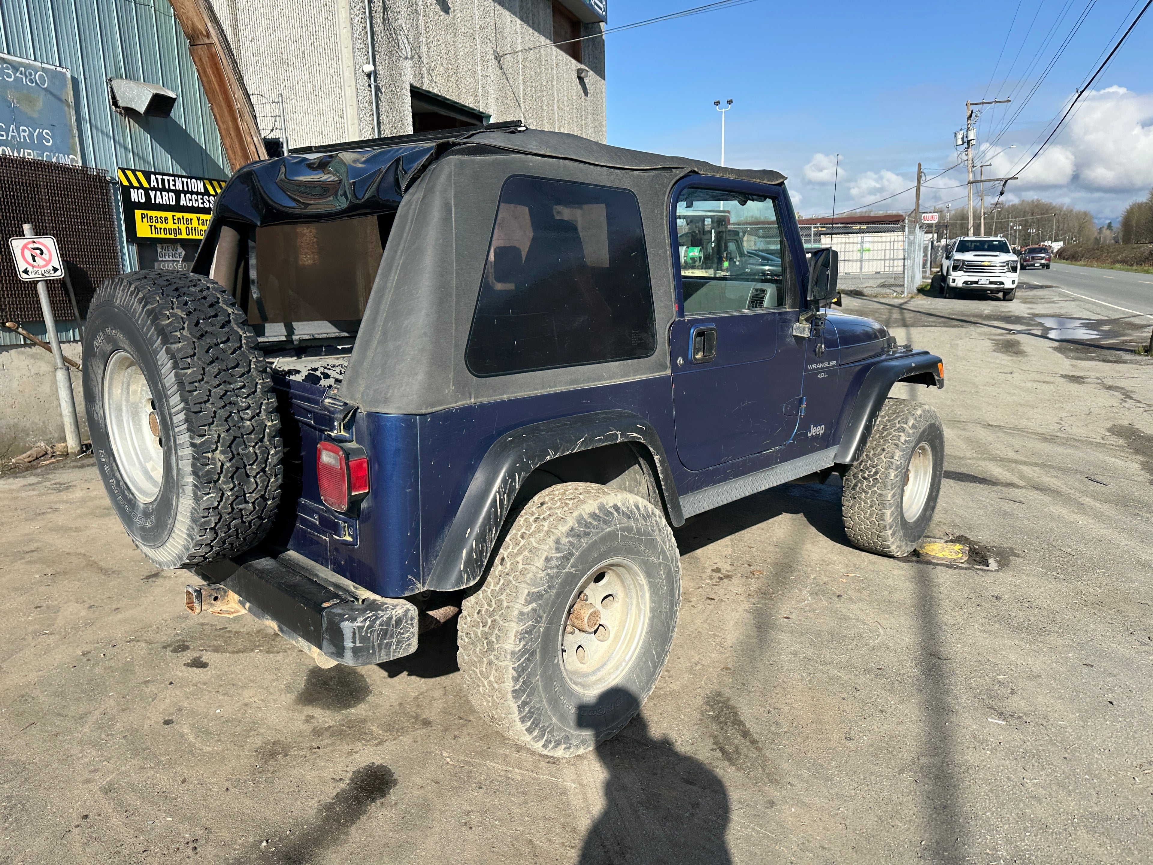 1997 Jeep Wrangler TJ 4.0 – J2519