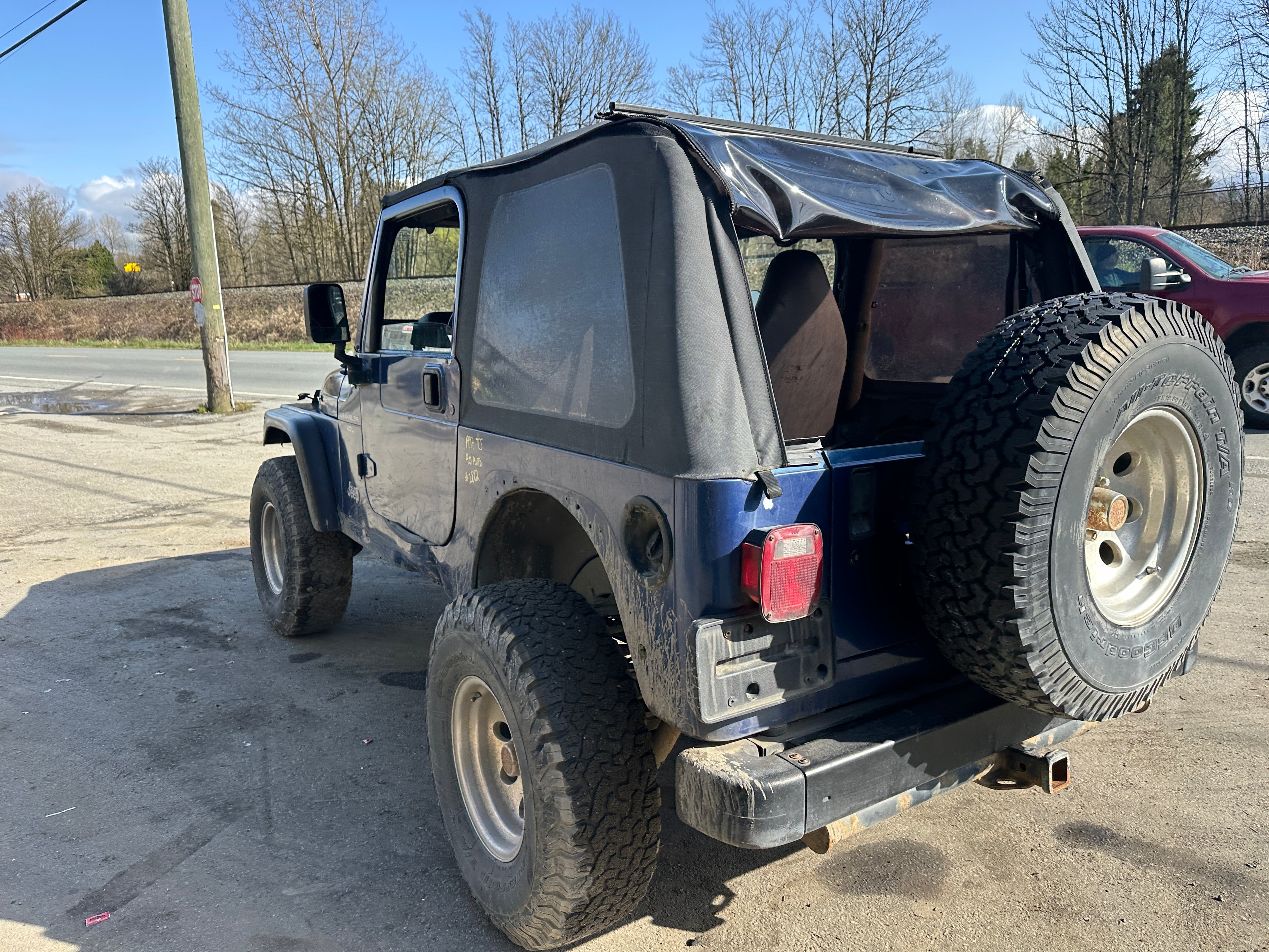 1997 Jeep Wrangler TJ 4.0 – J2519